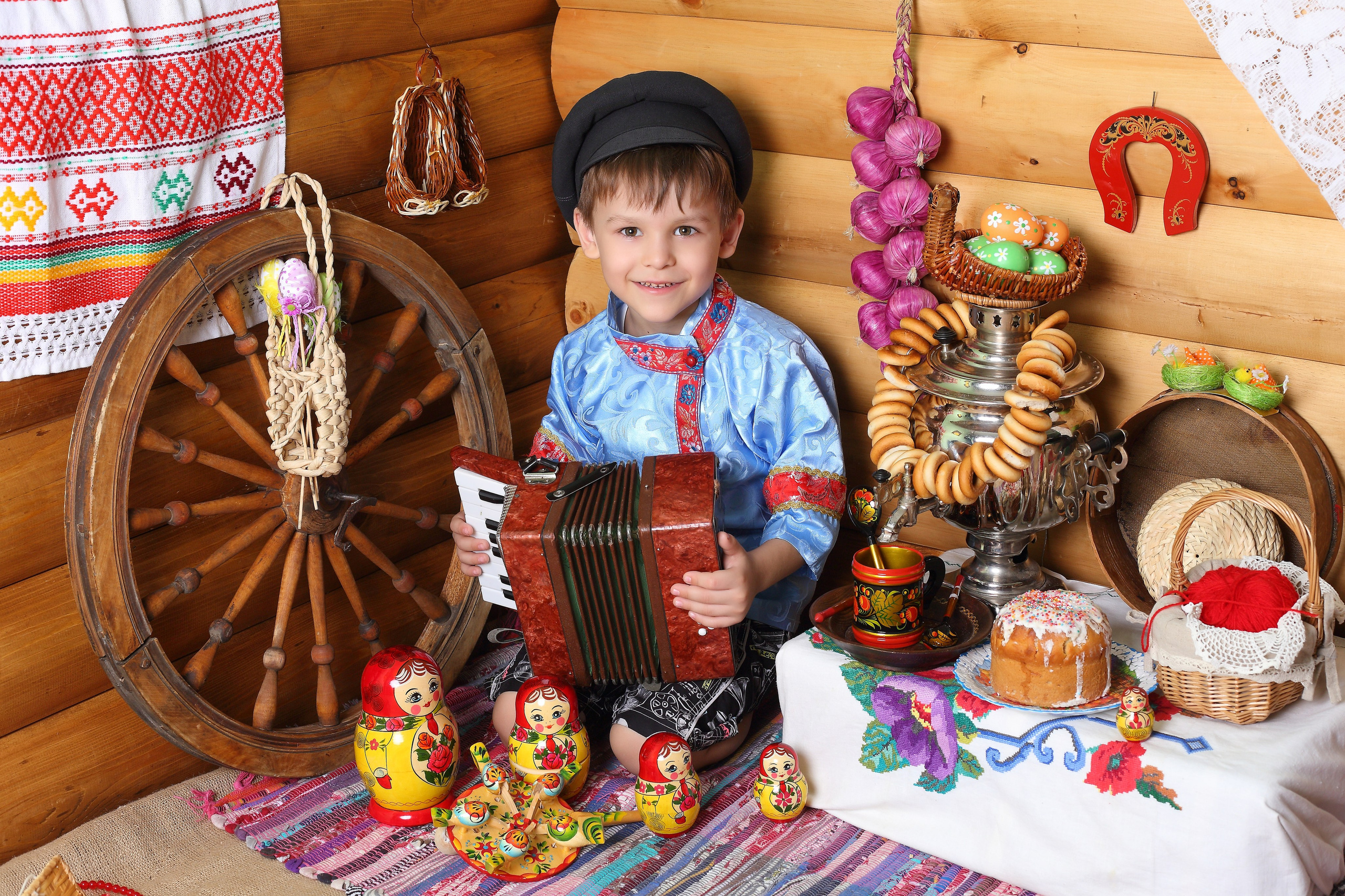 Домик в деревне. Детская выездная фотостудия