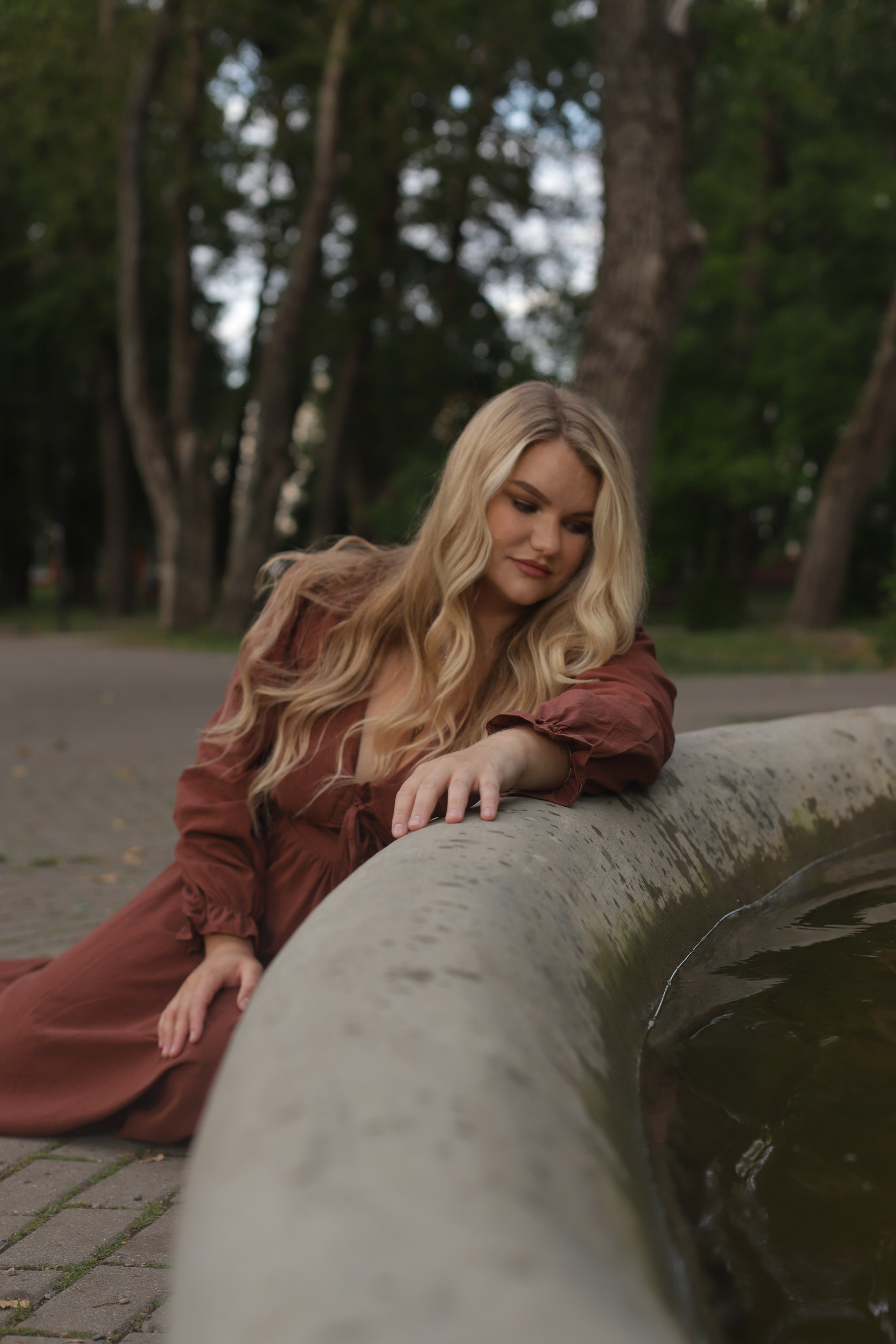 Летний парк и прекрасная Анна. Диана Николаева — фотограф город Балашиха