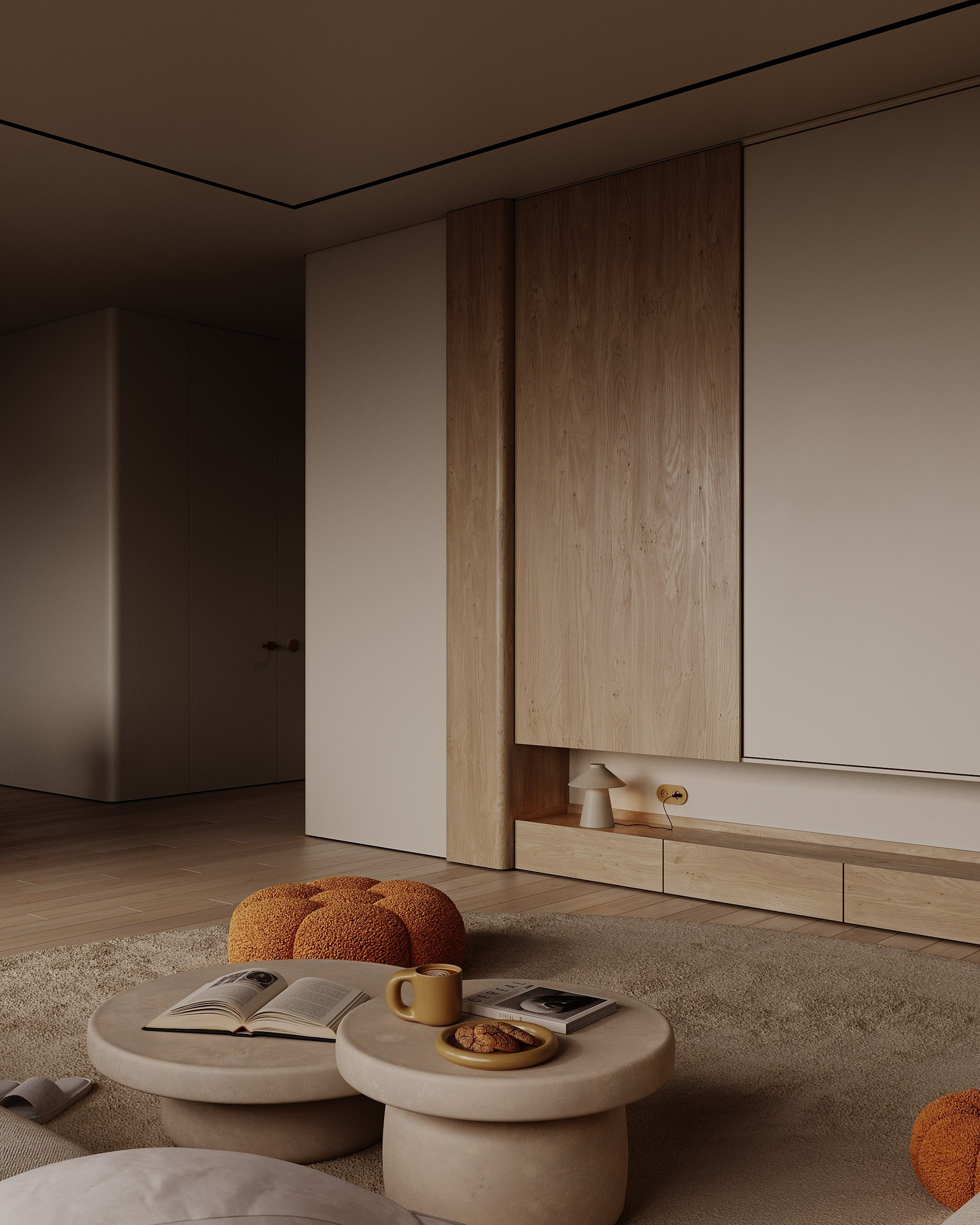 SOFT NARRATIVE. Interior 3D visualizer Liya Iskevich