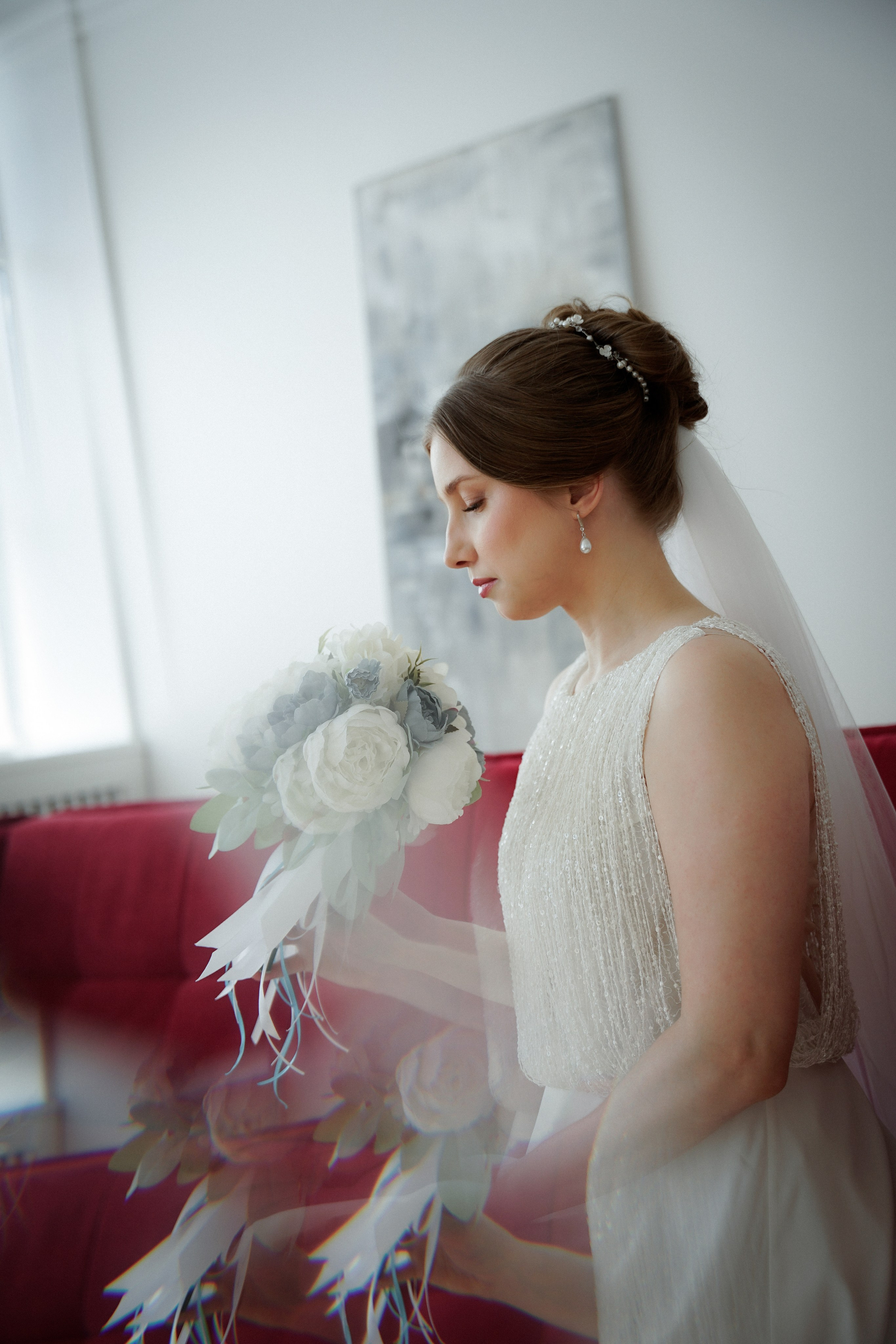 Студийная свадебная фотосессия