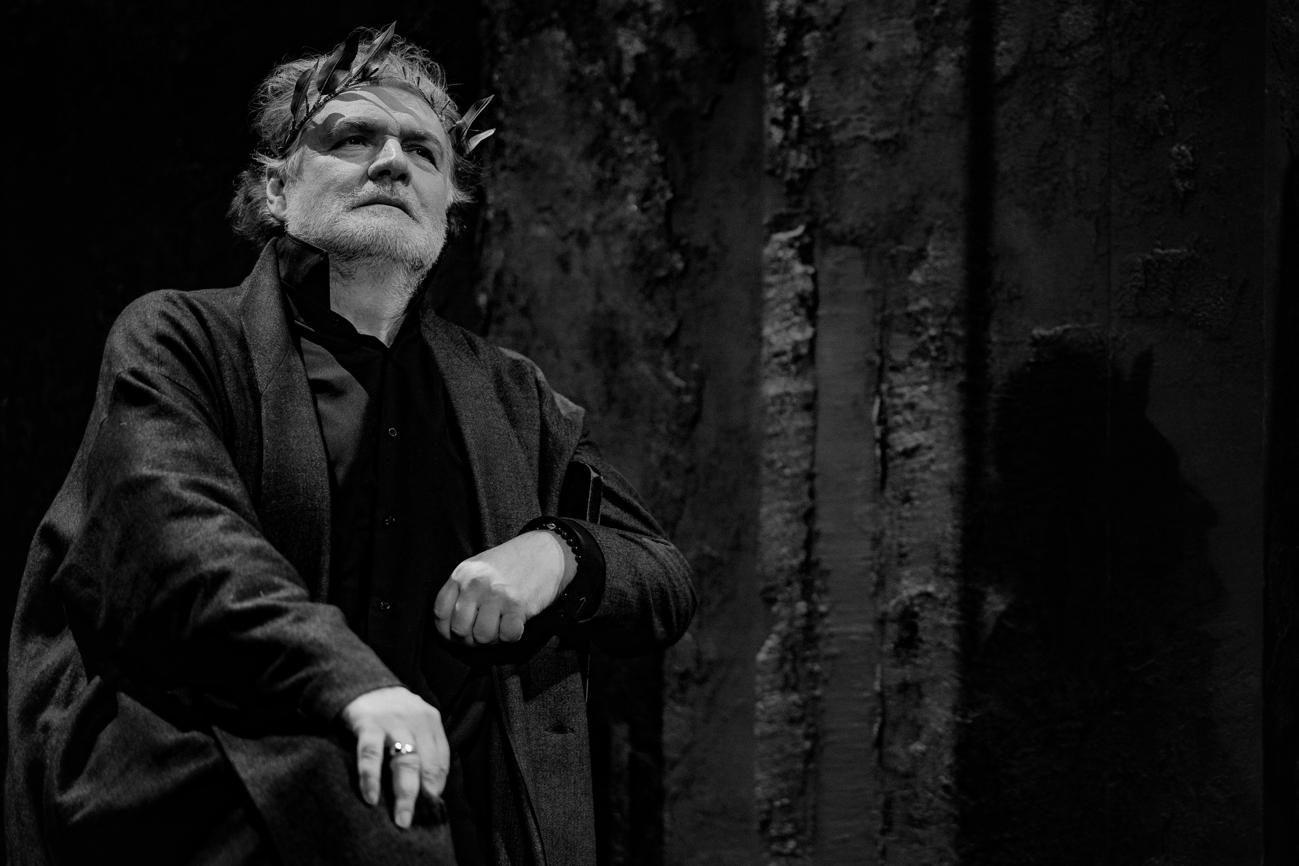  портрет актера театра и  кино Владимир Симонов спектакль Ромул Великий