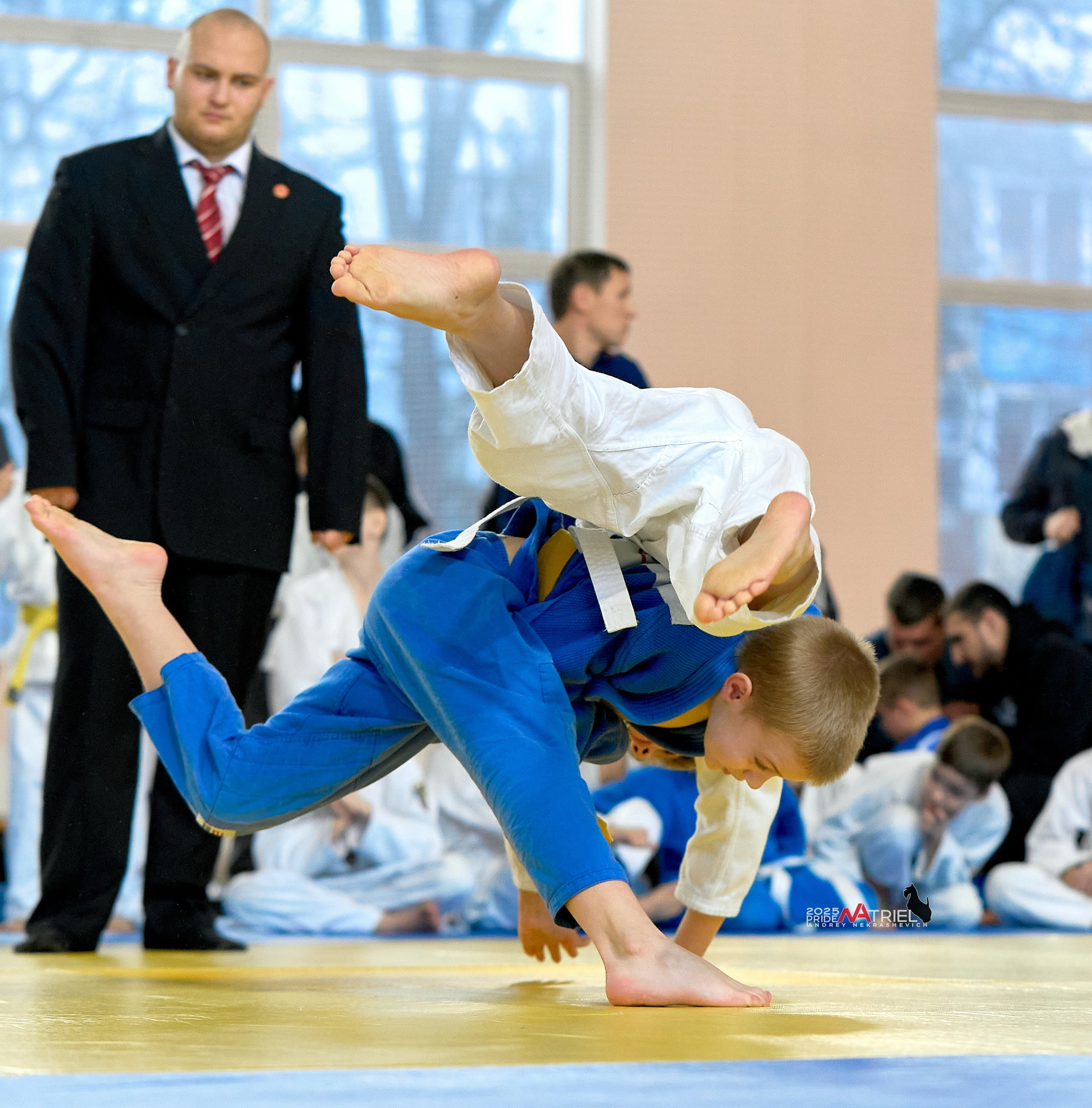 Репортаж с соревнований по дзюдо