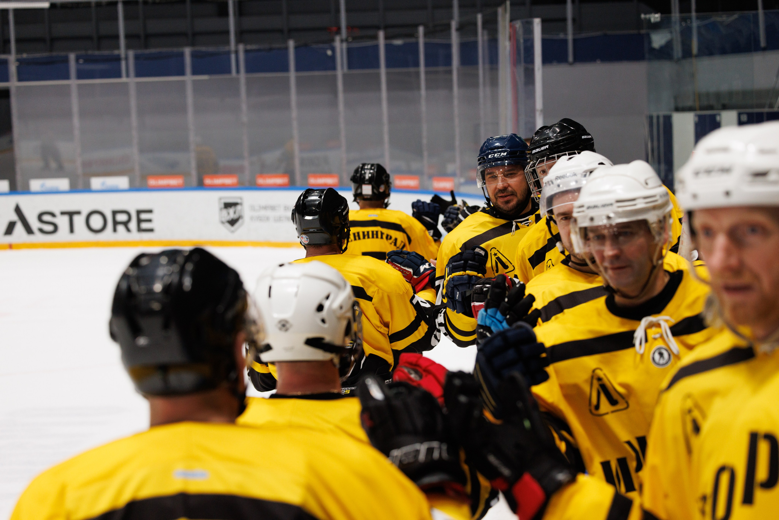 НХЛ (40+) Ижорец — Хорс 3-3. Фотограф Александр Заломаев