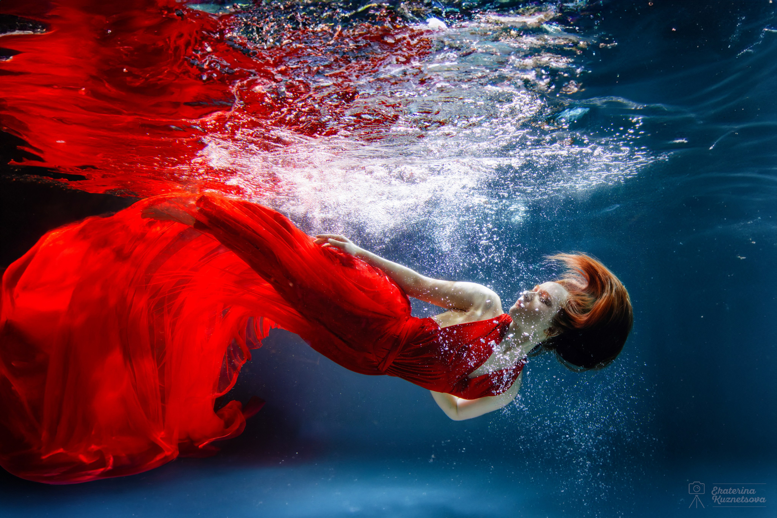 Подводная фотосессия