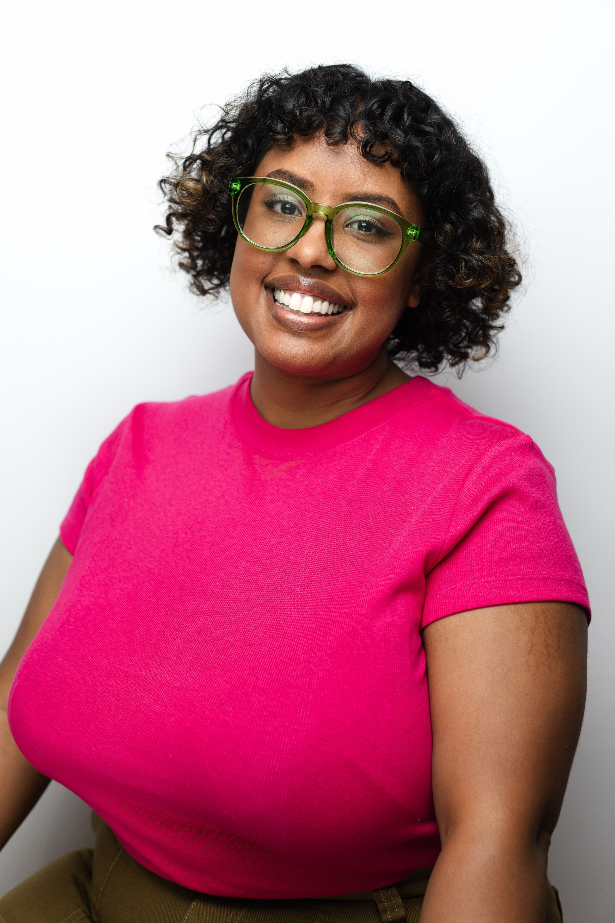 Headshot. Retusher Maryia Buhai