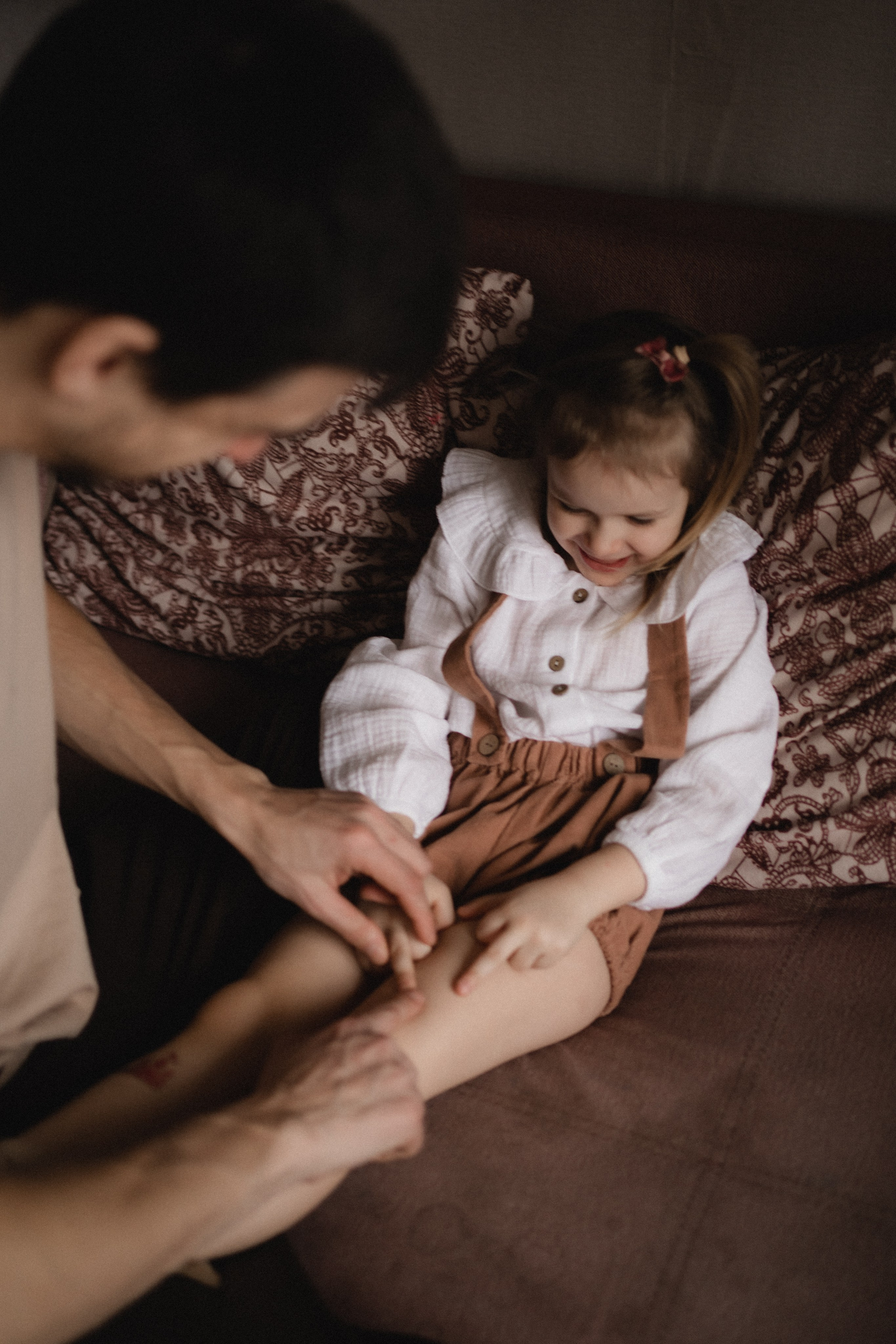 Семейная домашняя фотосессия в Домодедово. Семейный фотограф в Москве и в Домодедово Екатерина Патракова