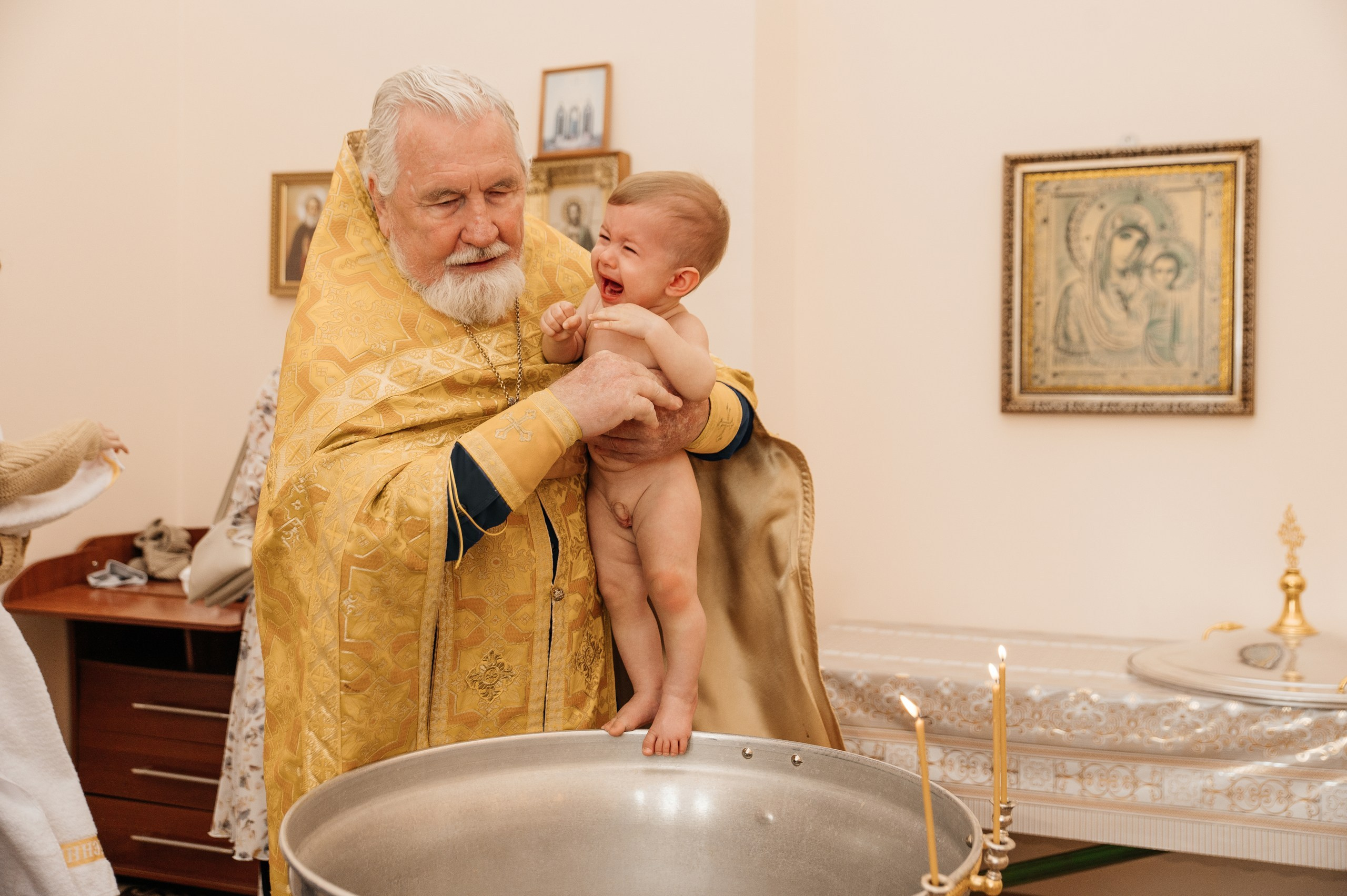 Крещение Алексея. Свадебный и семейный фотограф Кореновск/Краснодар