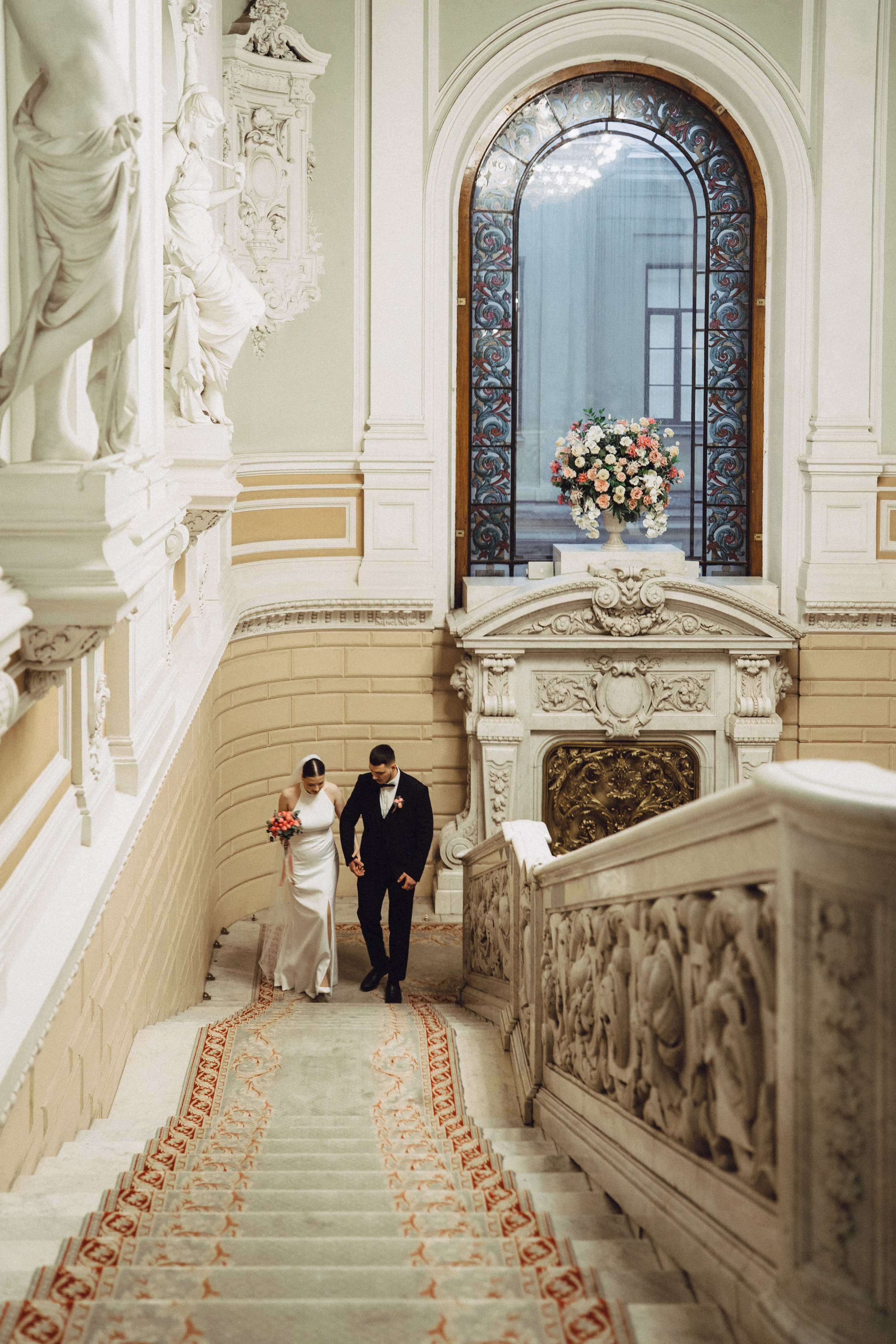 СВАДЕБНАЯ СЬЕМКА В ПЕВОМ ДВОРЦЕ БРАКОСОЧЕТАНИЯ. Профессиональный фотограф, Санкт-Петербург — Виктория Богомолова