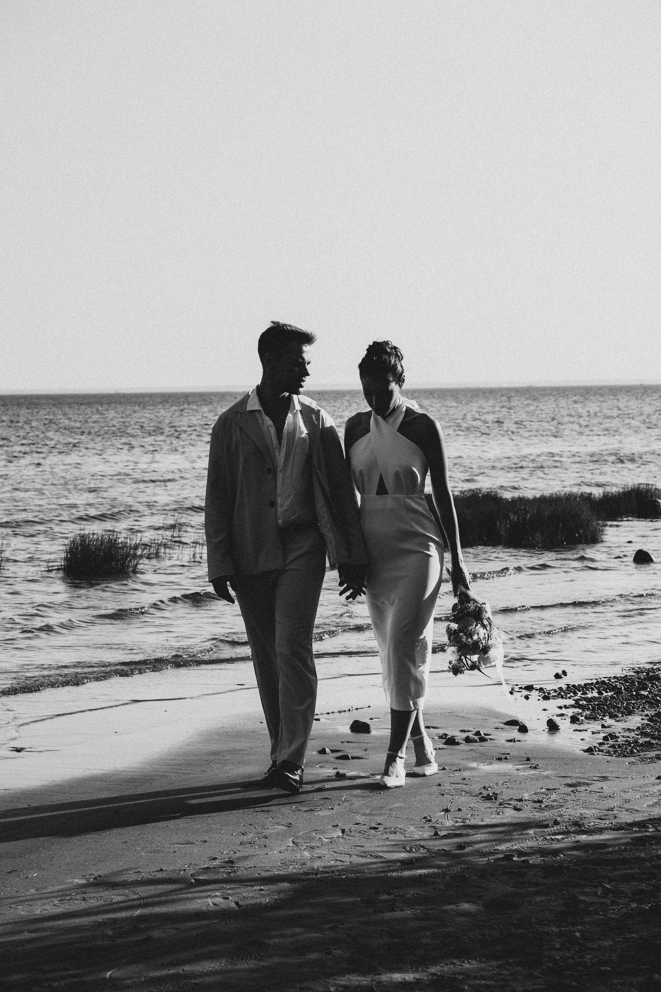 СВАДЕБНАЯ ФОТОСЕССИЯ ВЫЕЗДНОЙ ЦЕРЕМОНИИ (ФИНСКИЙ ЗАЛИВ). Профессиональный фотограф, Санкт-Петербург — Виктория Богомолова