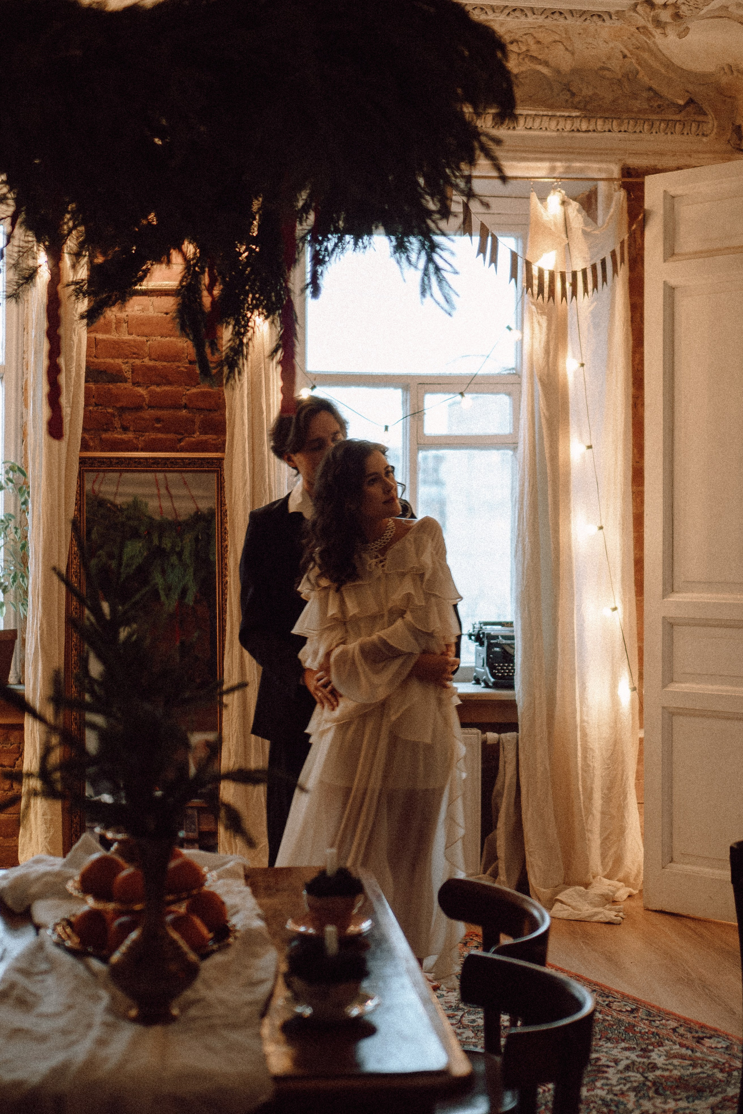 УТРО ЖЕНИХА И НЕВЕСТЫ В ФОТОСТУДИИ И ОСНОВНАЯ ФОТОСЕСИСИЯ ЗИМОЙ. Профессиональный фотограф, Санкт-Петербург — Виктория Богомолова