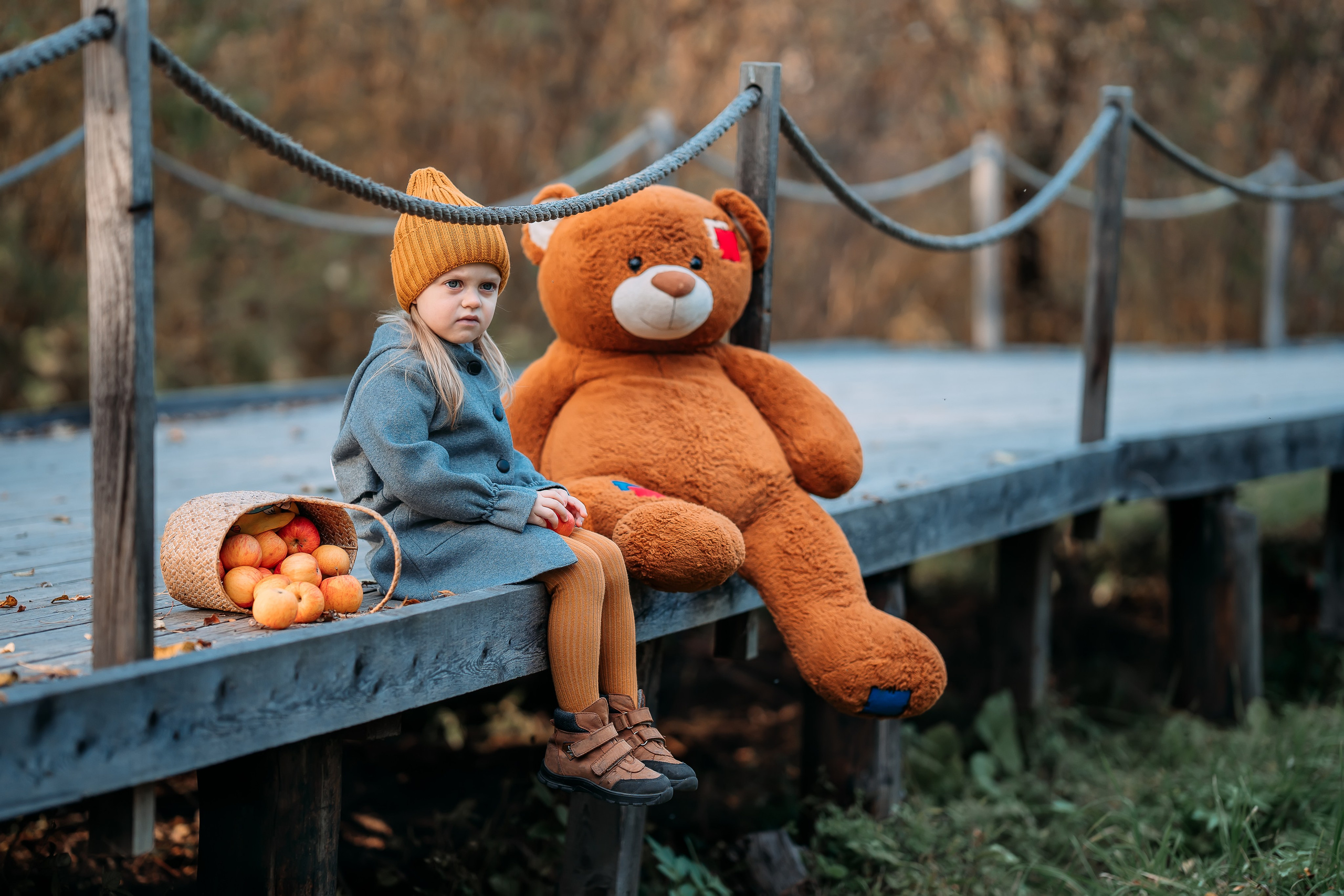 Настя и мишка. СВАДЕБНЫЙ ФОТОГРАФ КРАСНОЯРСК