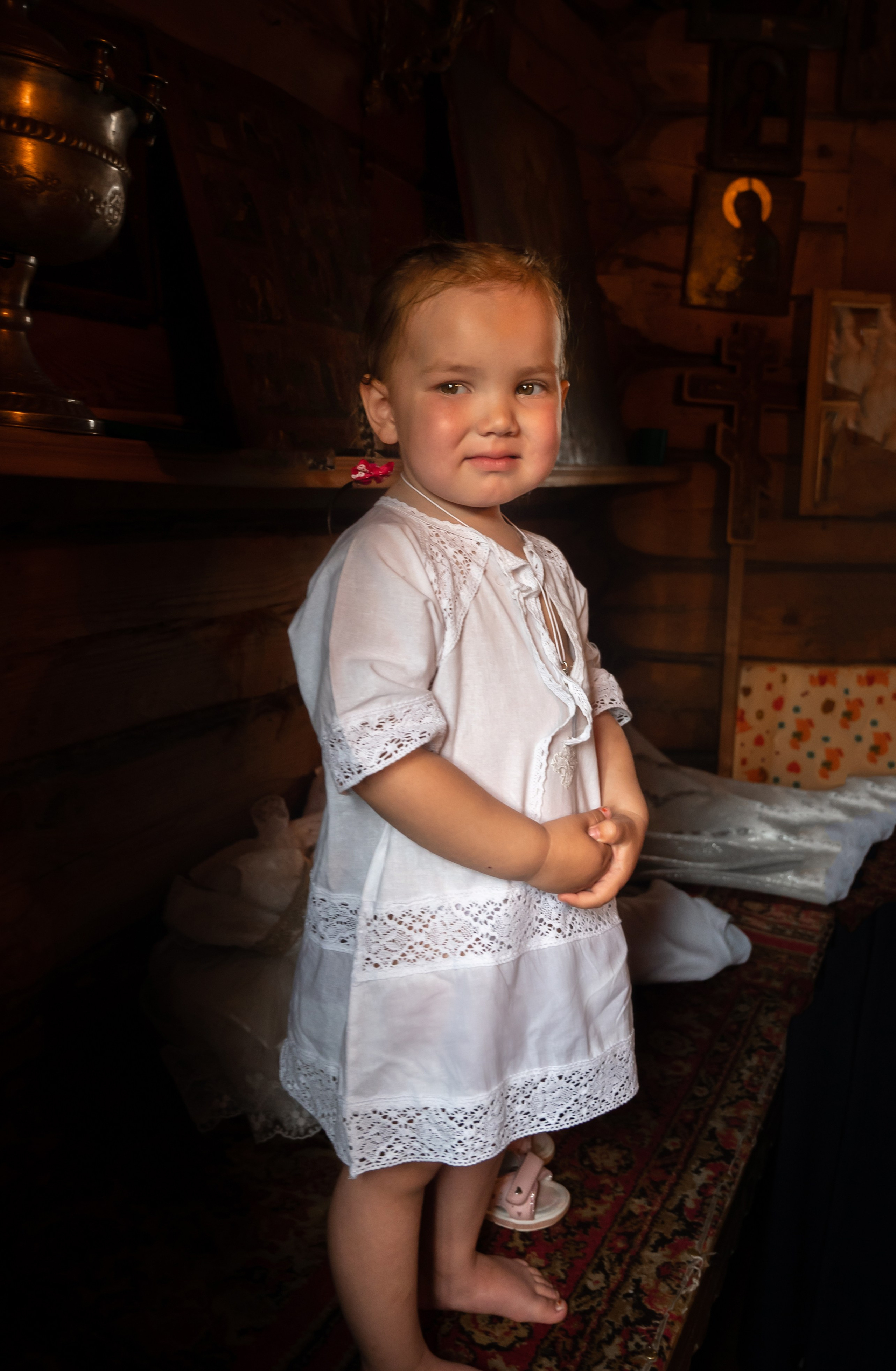 Крещение Марии храм на Мосфильмовской. Фотограф Алёна Мил