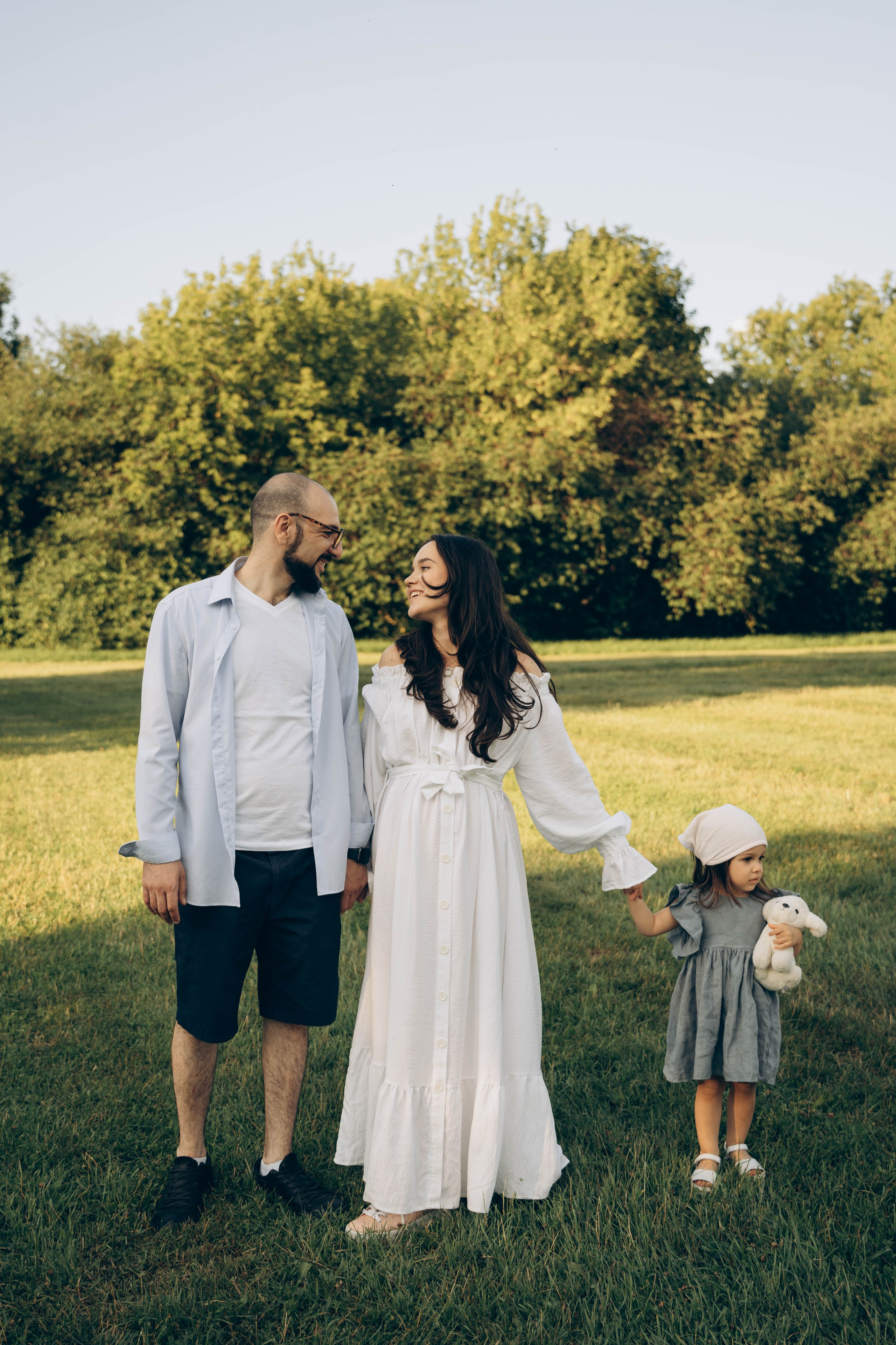 Анастасия, Михаил и малышка Ариана