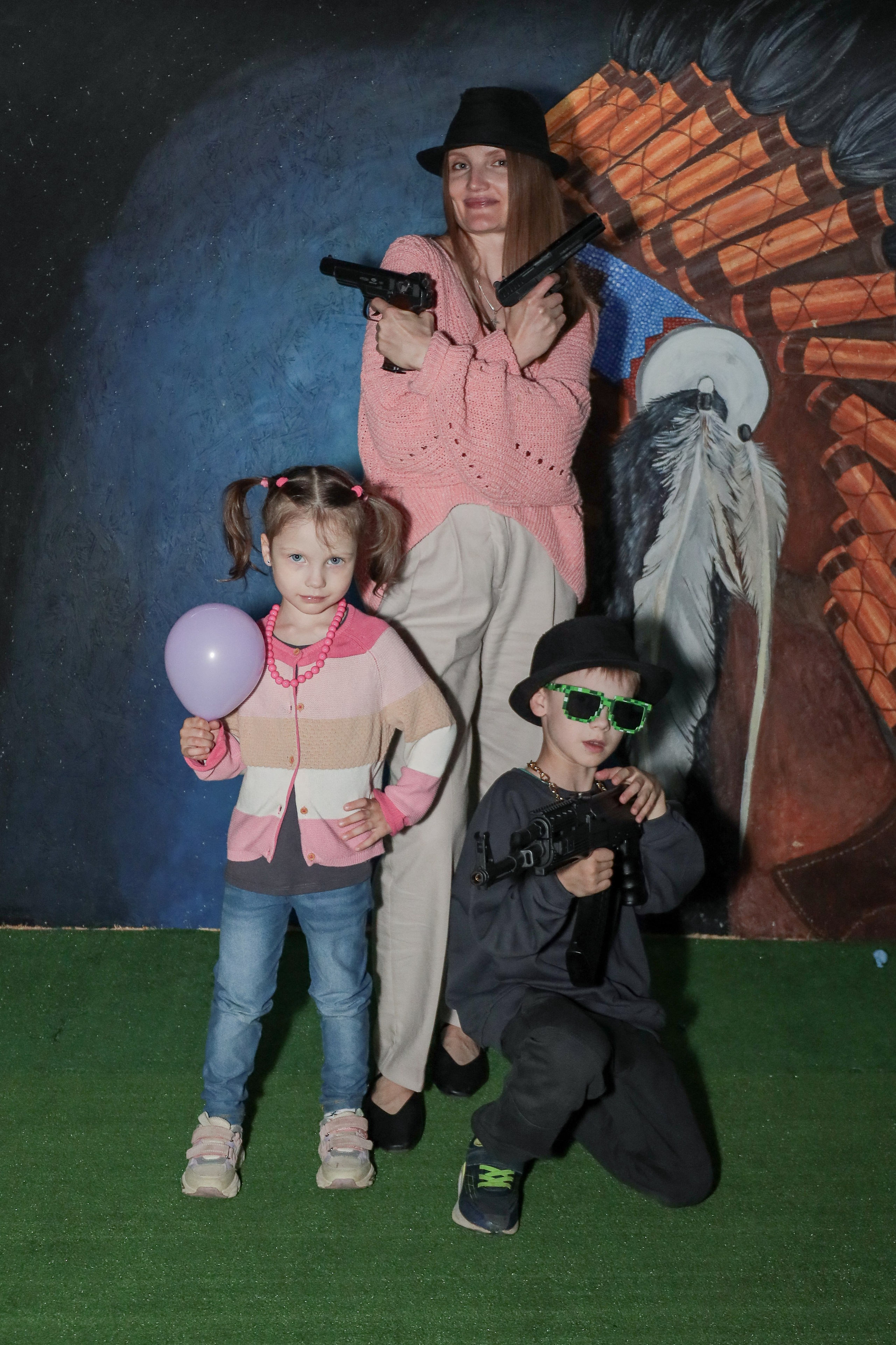 День рождение в стрелковом клубе. Фотограф Надршина Лилия