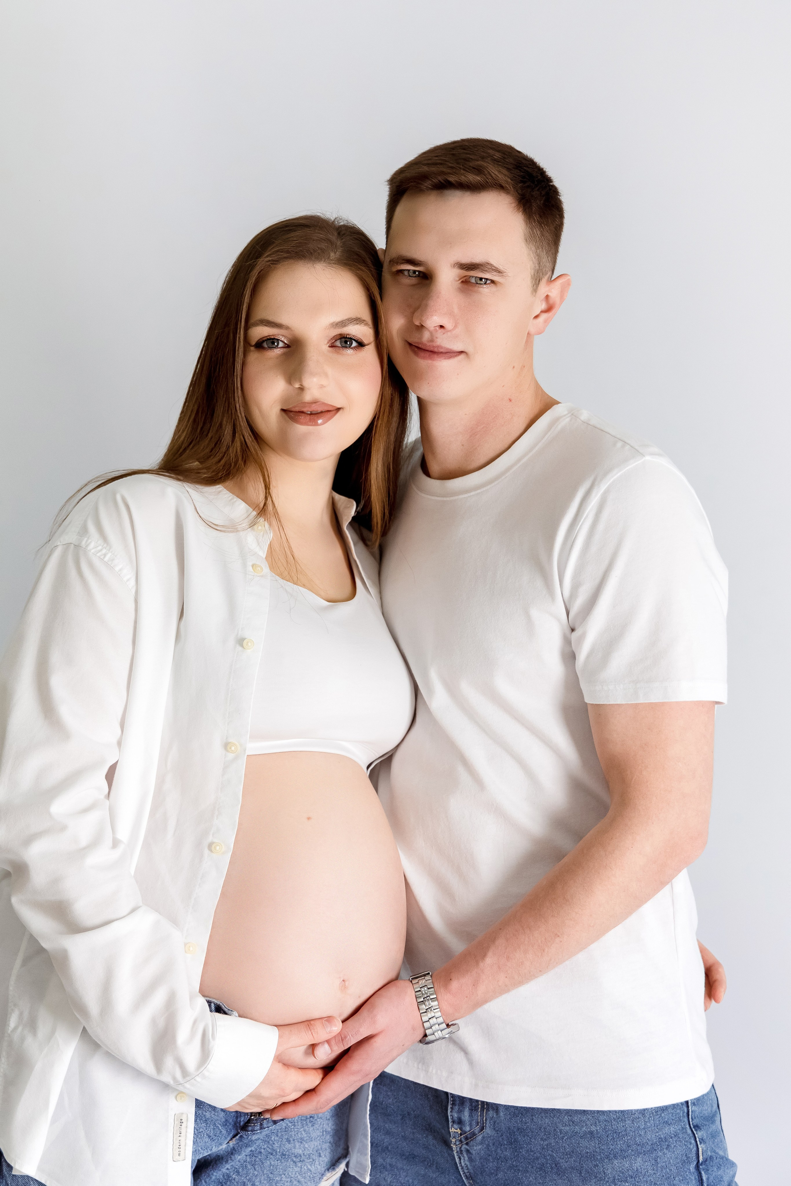 Студийная съёмка беременности. Свадебный и семейный фотограф в Каспийске Алёна Нурмагомедова