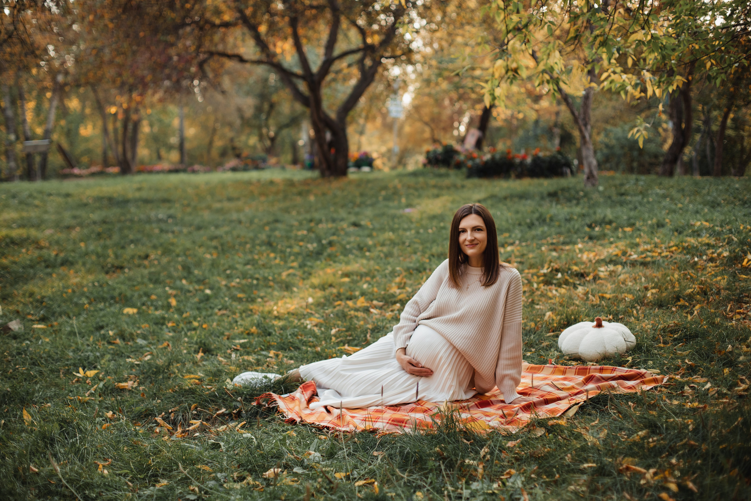 Осенняя фотосессия в парке. Фотограф Анна Лазарева