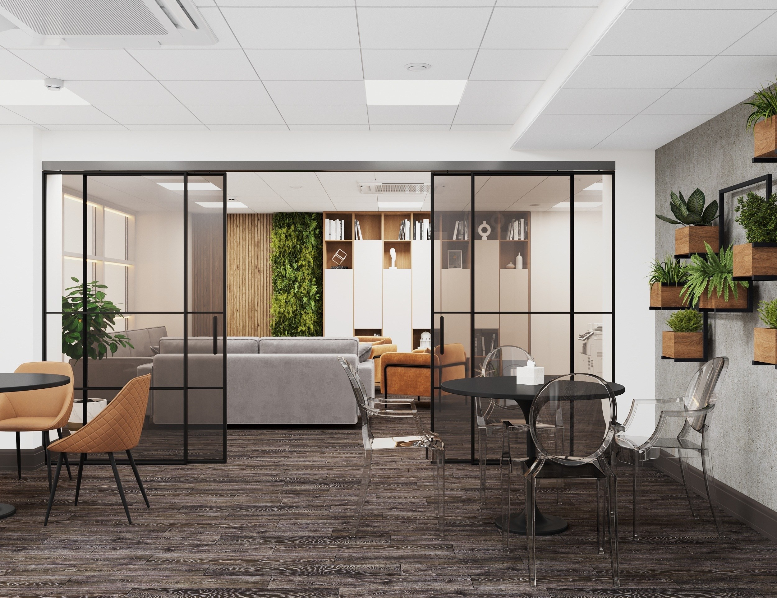 Офис БЦ «Сенатор». Дизайнер интерьера в Санкт-Петербурге Ольга Рытаровская