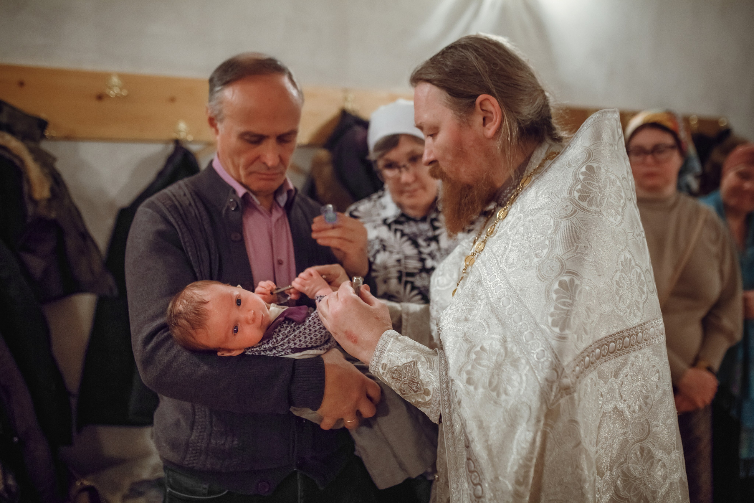 Крещение Саввы. Фотограф на Крещение, семейный фотограф в Москве