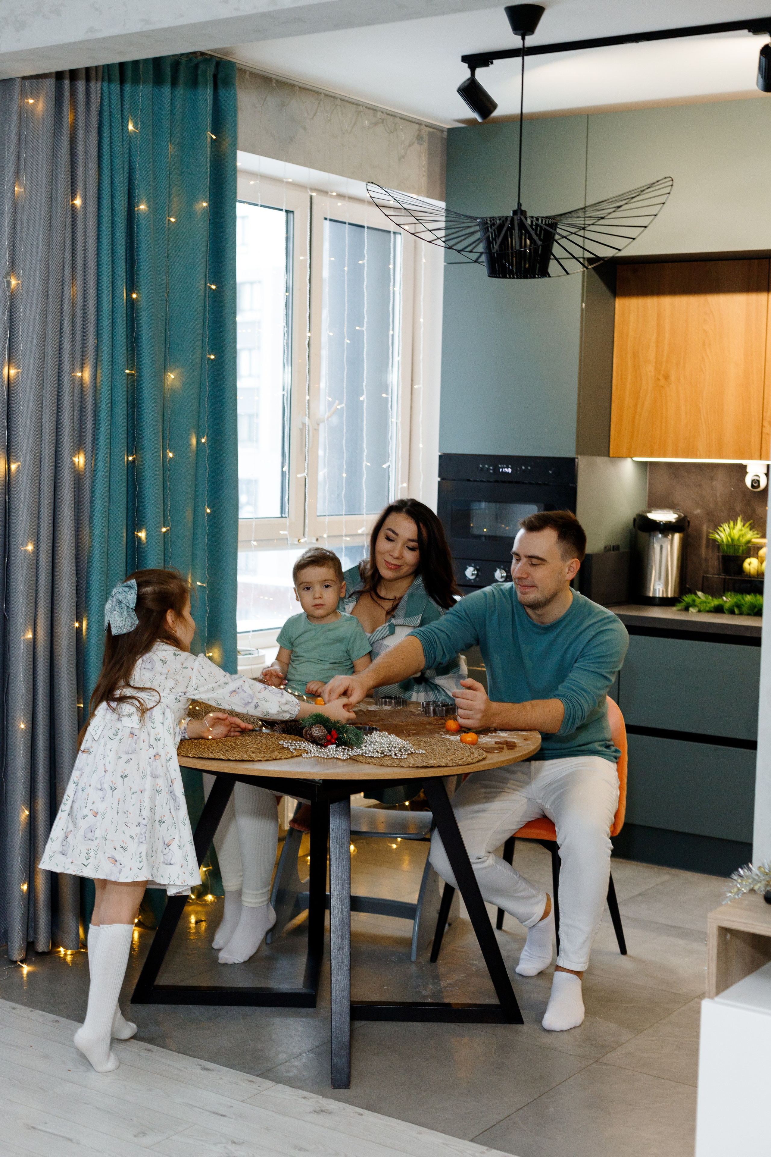 Предновогодняя домашняя фотосессия. Фотограф Александра Сыщенко