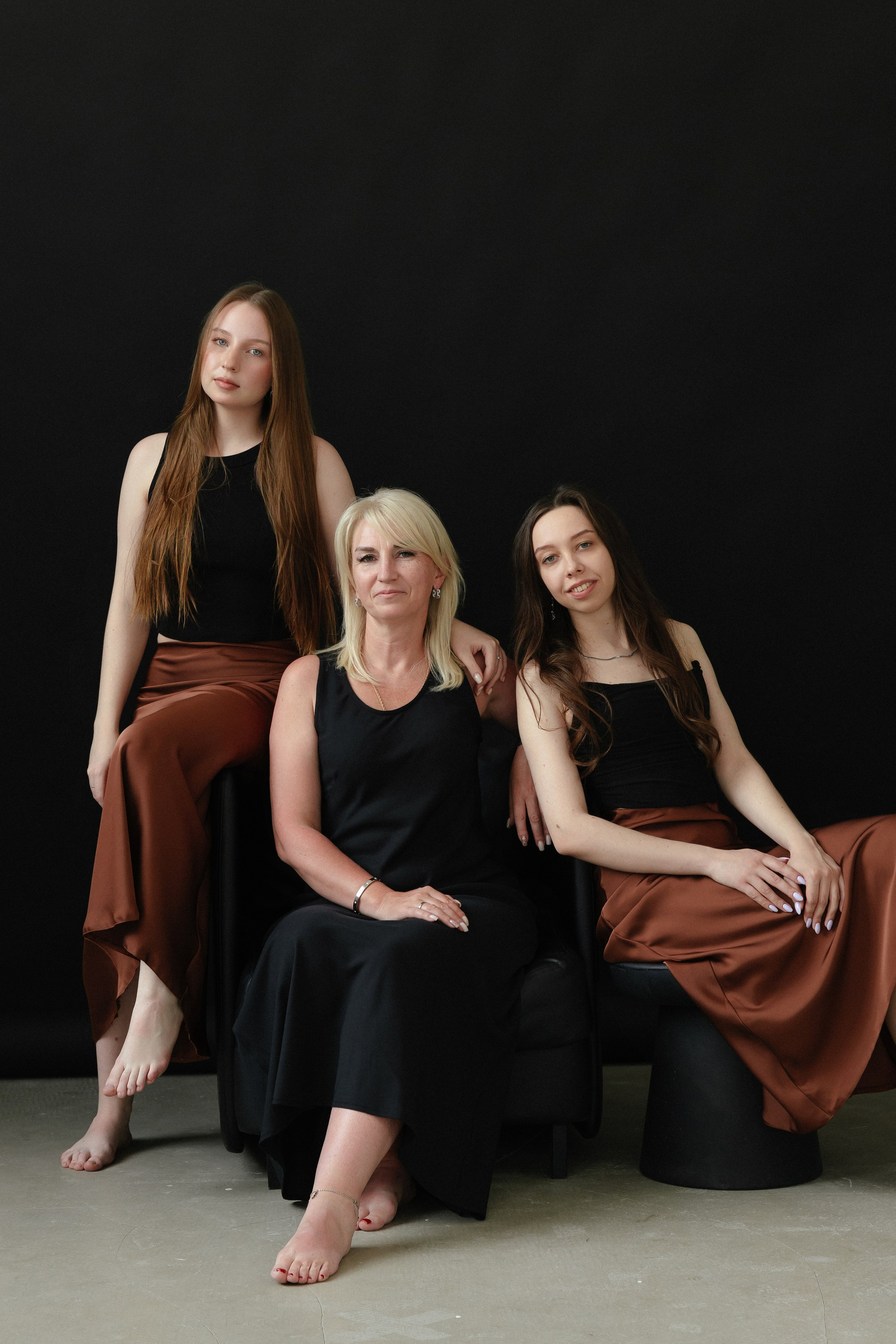 Дочки с мамой. Дубинкина Екатерина Фотограф Рязань, Москва