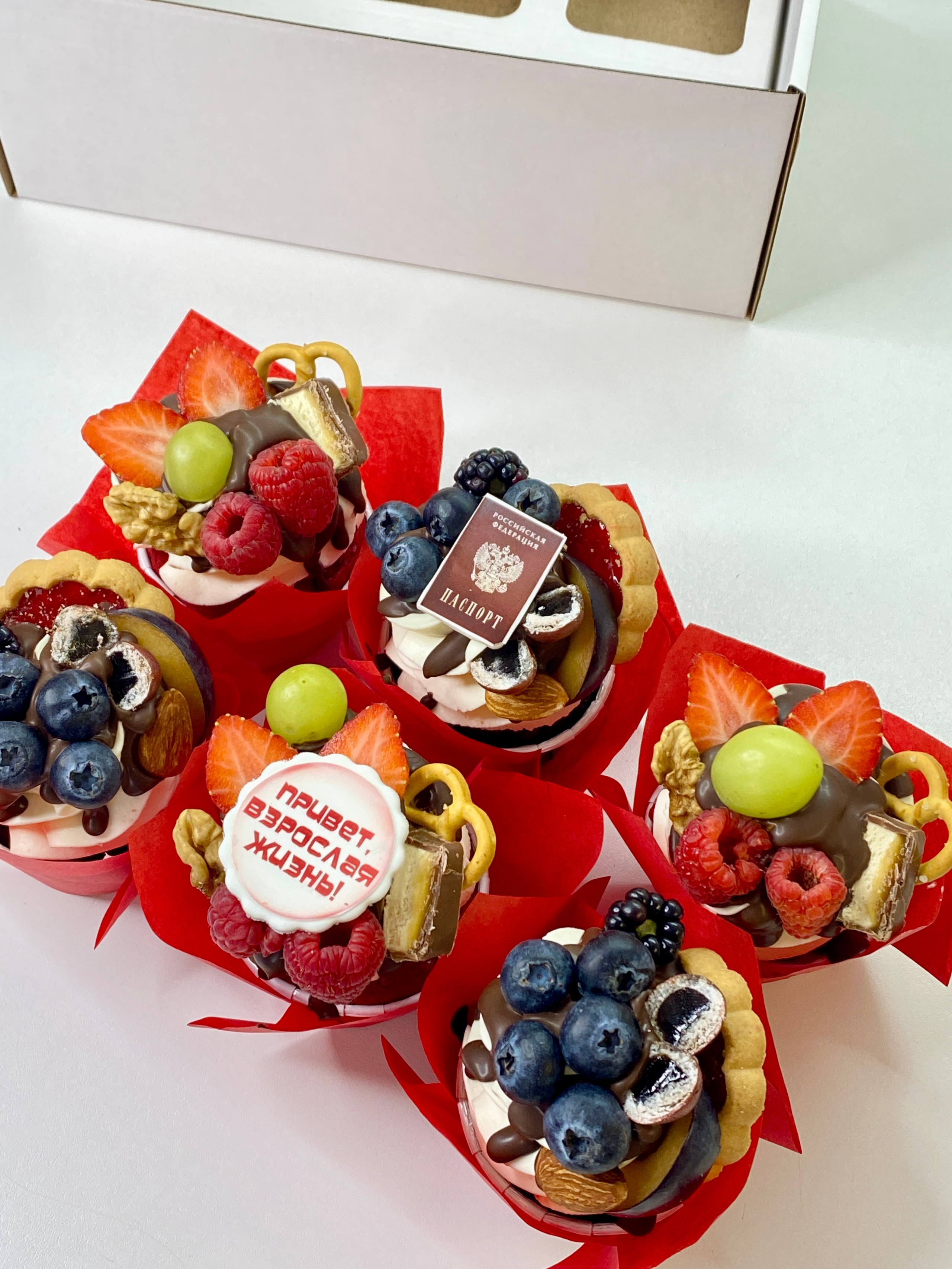 Капкейки стандартные. Katyasugarsugar капкейки, зефир, торты Москва