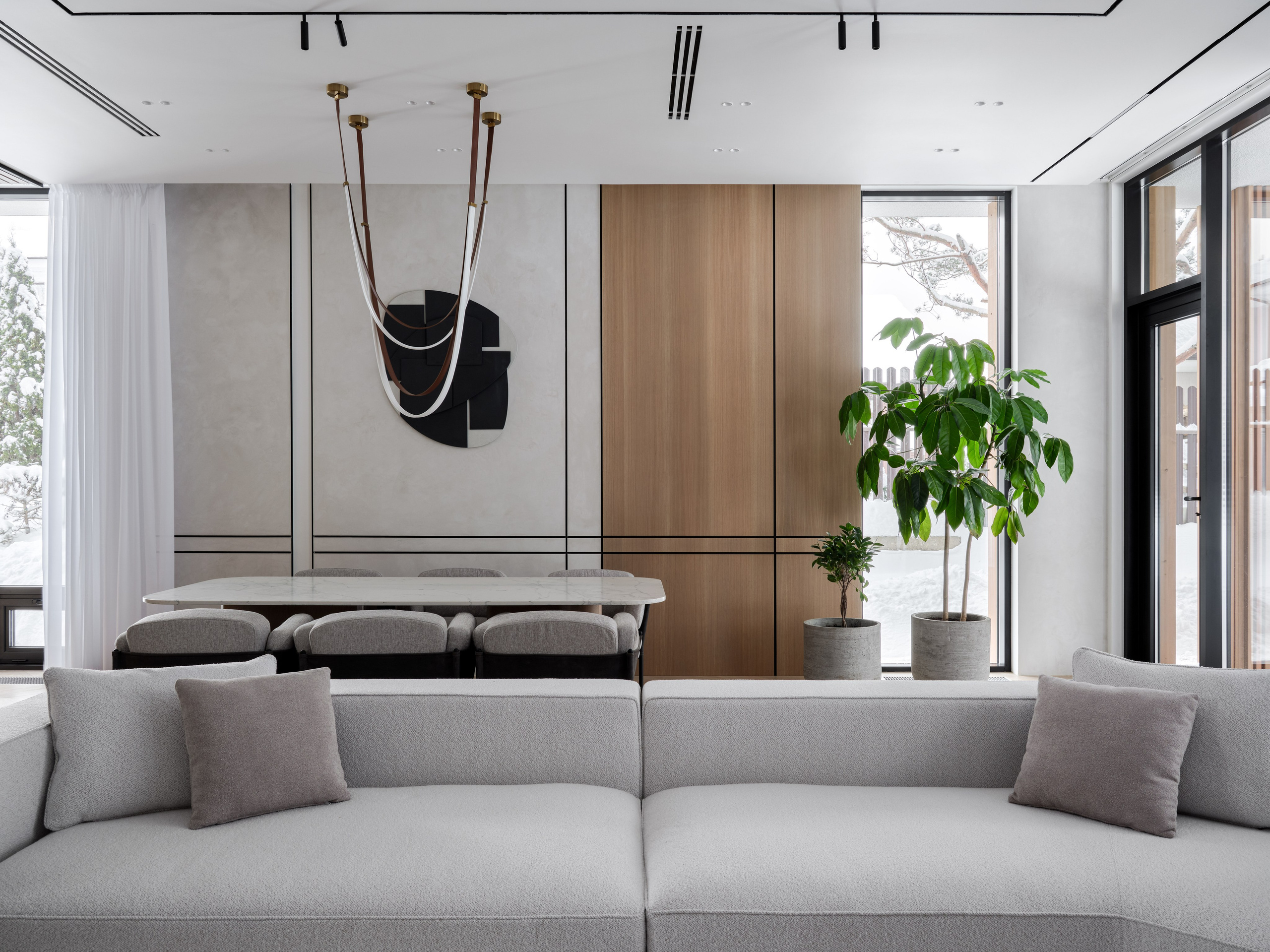 Загородный дом с идеальной атмосферой для отдыха. Интерьерный фотограф Константин Пырьев