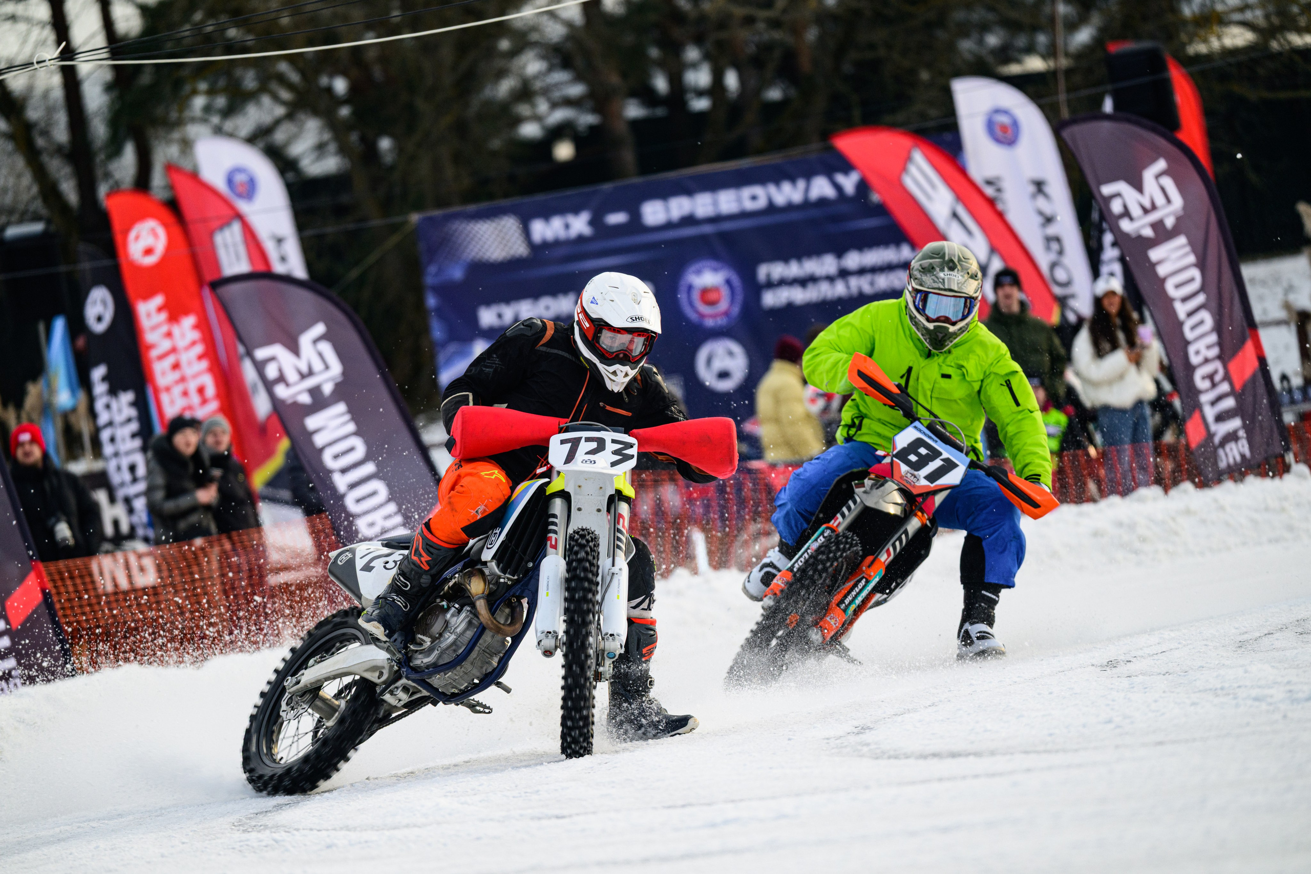 КУБОК МФР по мотокроссу на льду MX-SPEEDWAY, Анархия Рейсинг, Анатолий Ушаков, Мотокросс, Спидвей, Мотогонки, фотограф Антон Медведев, icoguar, Крылатское