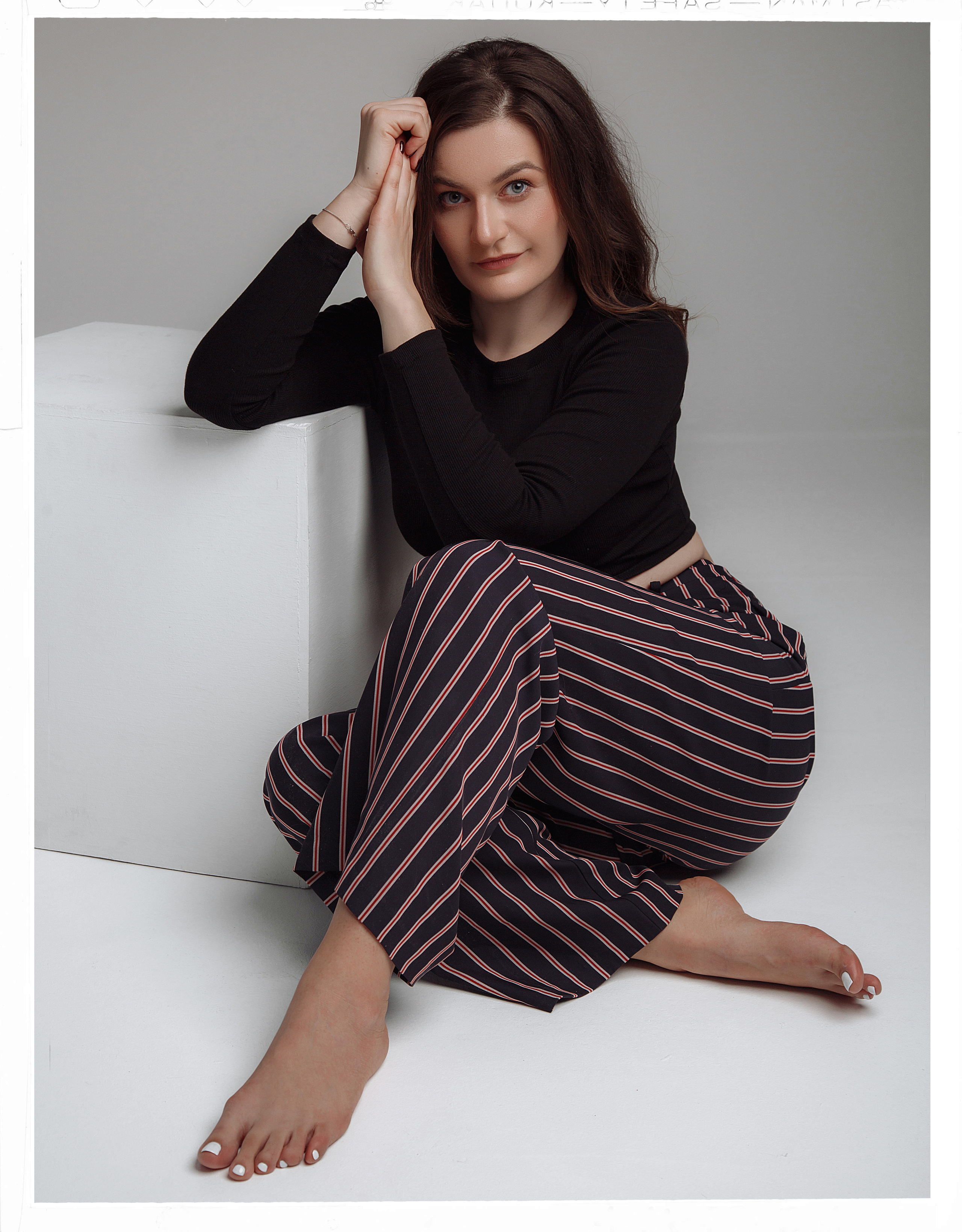 Фотосессия в черно белом стиле для женщины. Портретный фотограф в Москве и Нижнем Новгороде - Андрей Репин