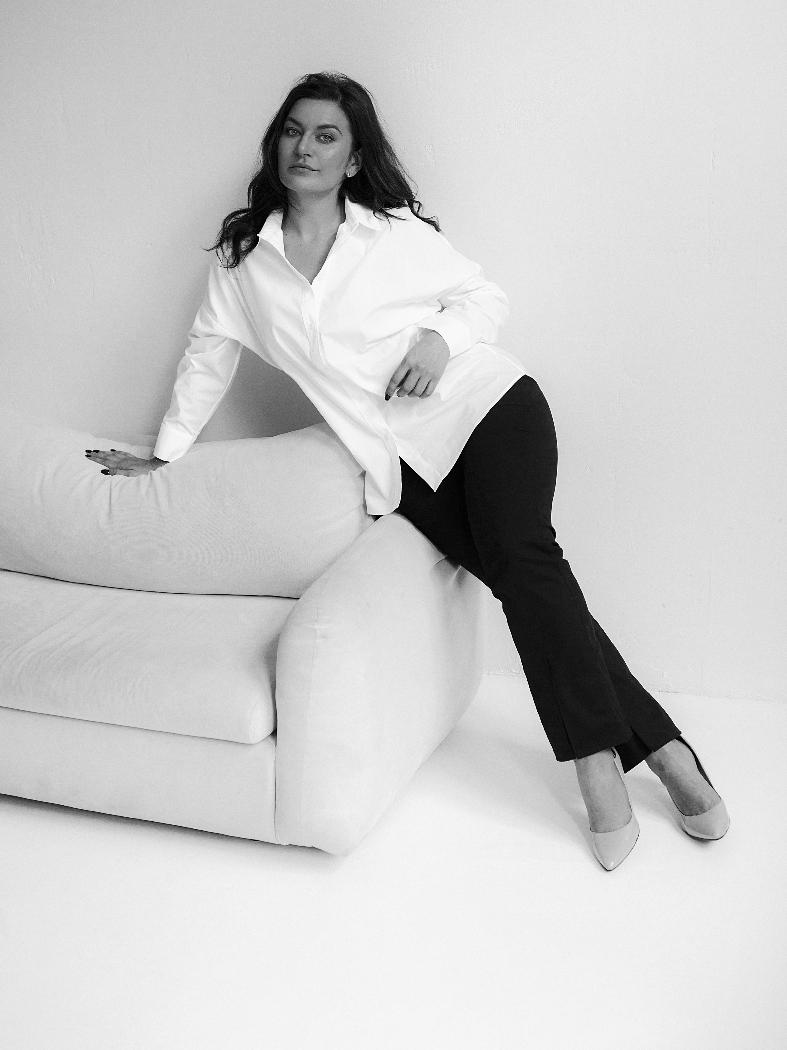 Фотосессия в черно белом стиле для женщины. Портретный фотограф в Москве и Нижнем Новгороде - Андрей Репин