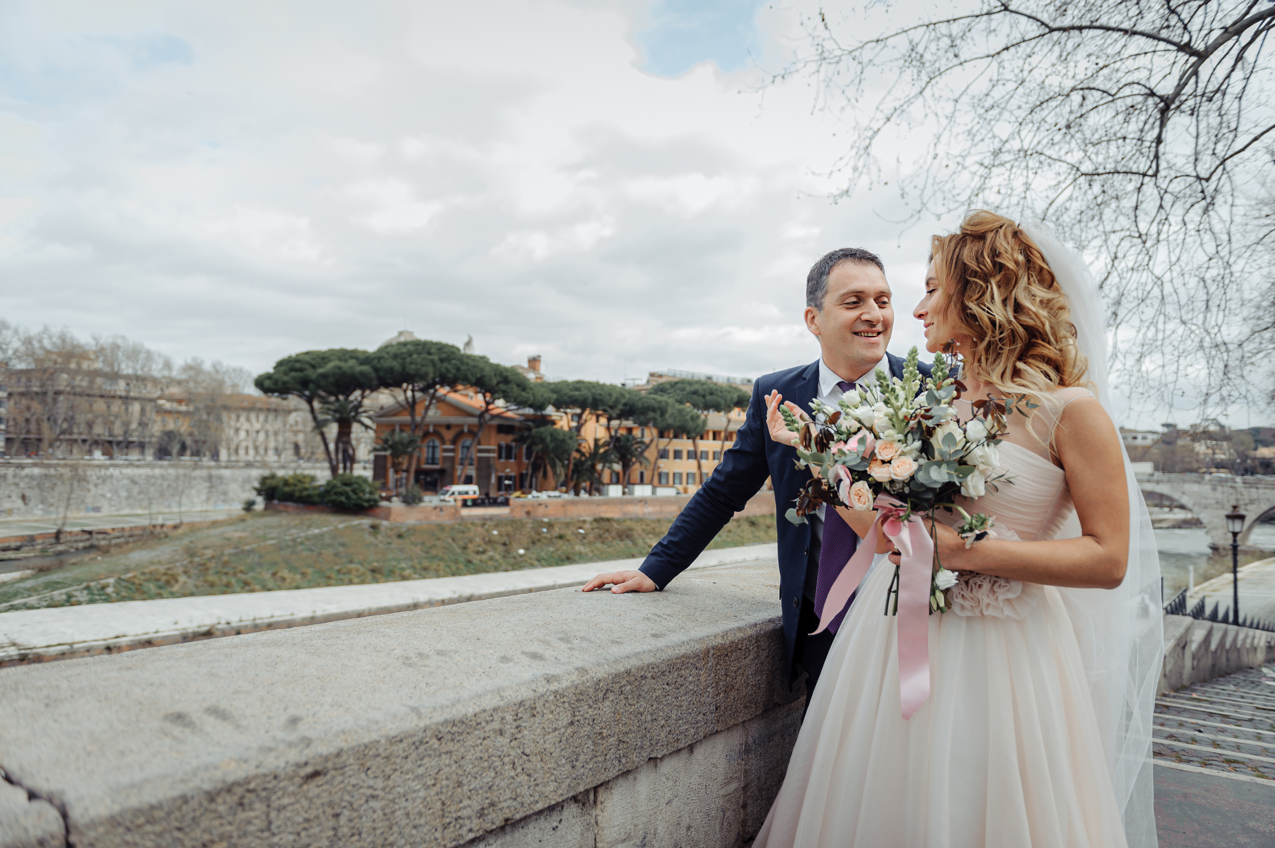 Вместе 30 лет. Годовщина свадьбы в Риме. Италия. Свадебный фотограф в Москве Ульяна Вишнякова