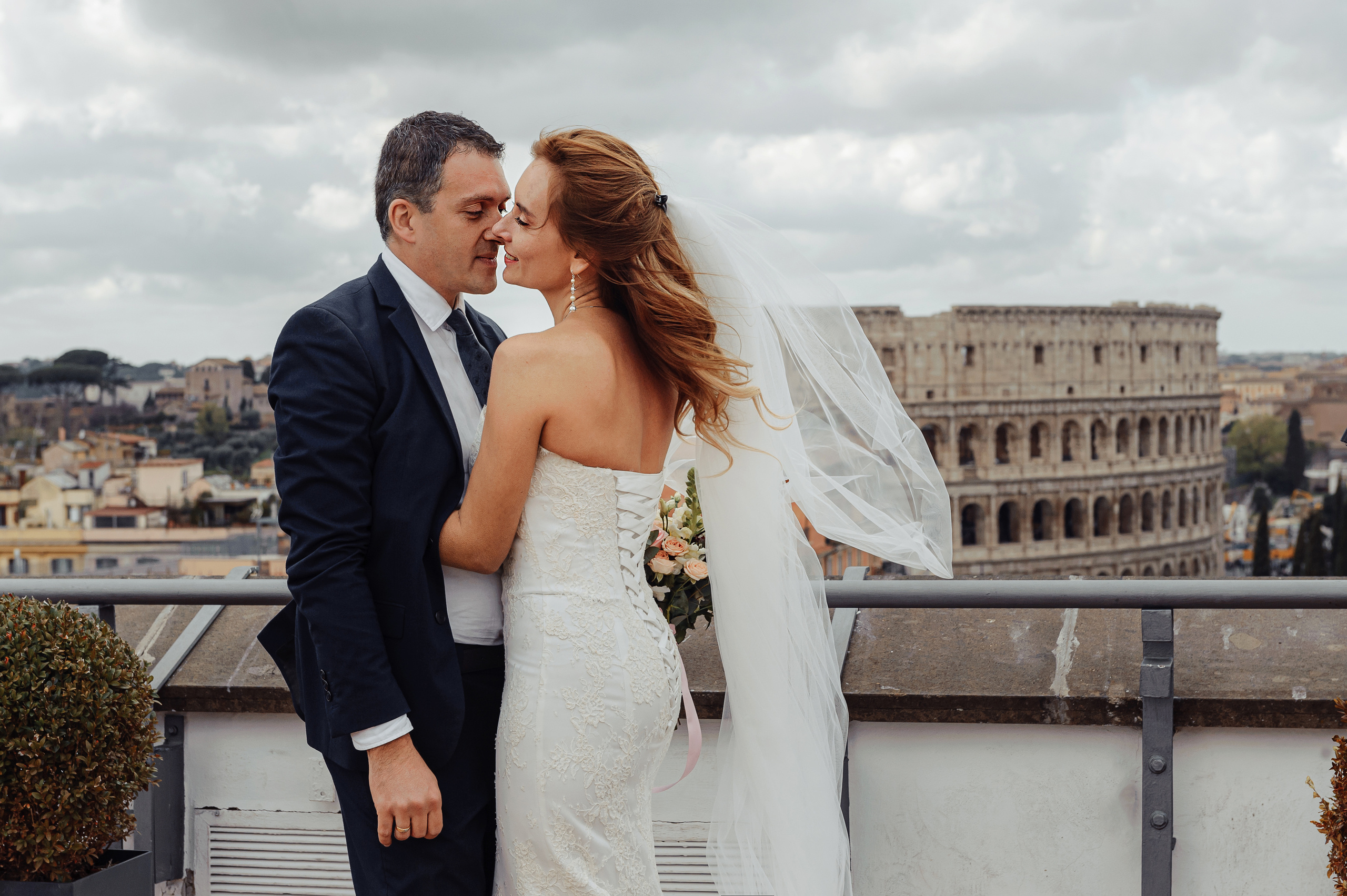 Вместе 30 лет. Годовщина свадьбы в Риме. Италия. Свадебный фотограф в Москве Ульяна Вишнякова