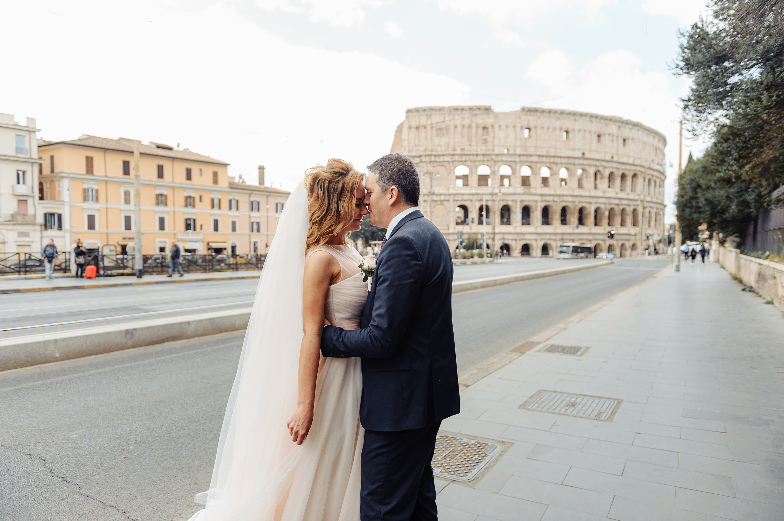 Вместе 30 лет. Годовщина свадьбы в Риме. Италия. Свадебный фотограф в Москве Ульяна Вишнякова