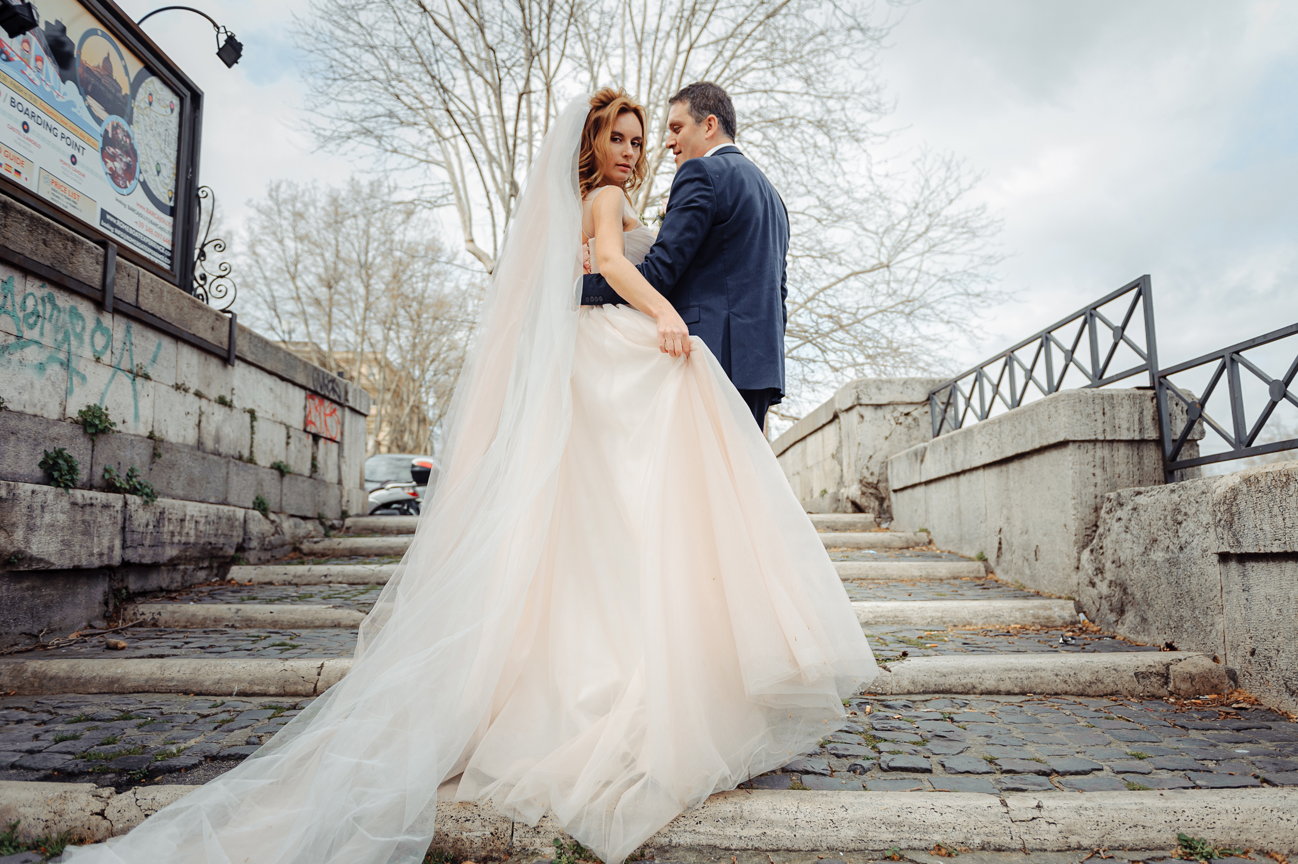 Вместе 30 лет. Годовщина свадьбы в Риме. Италия. Свадебный фотограф в Москве Ульяна Вишнякова