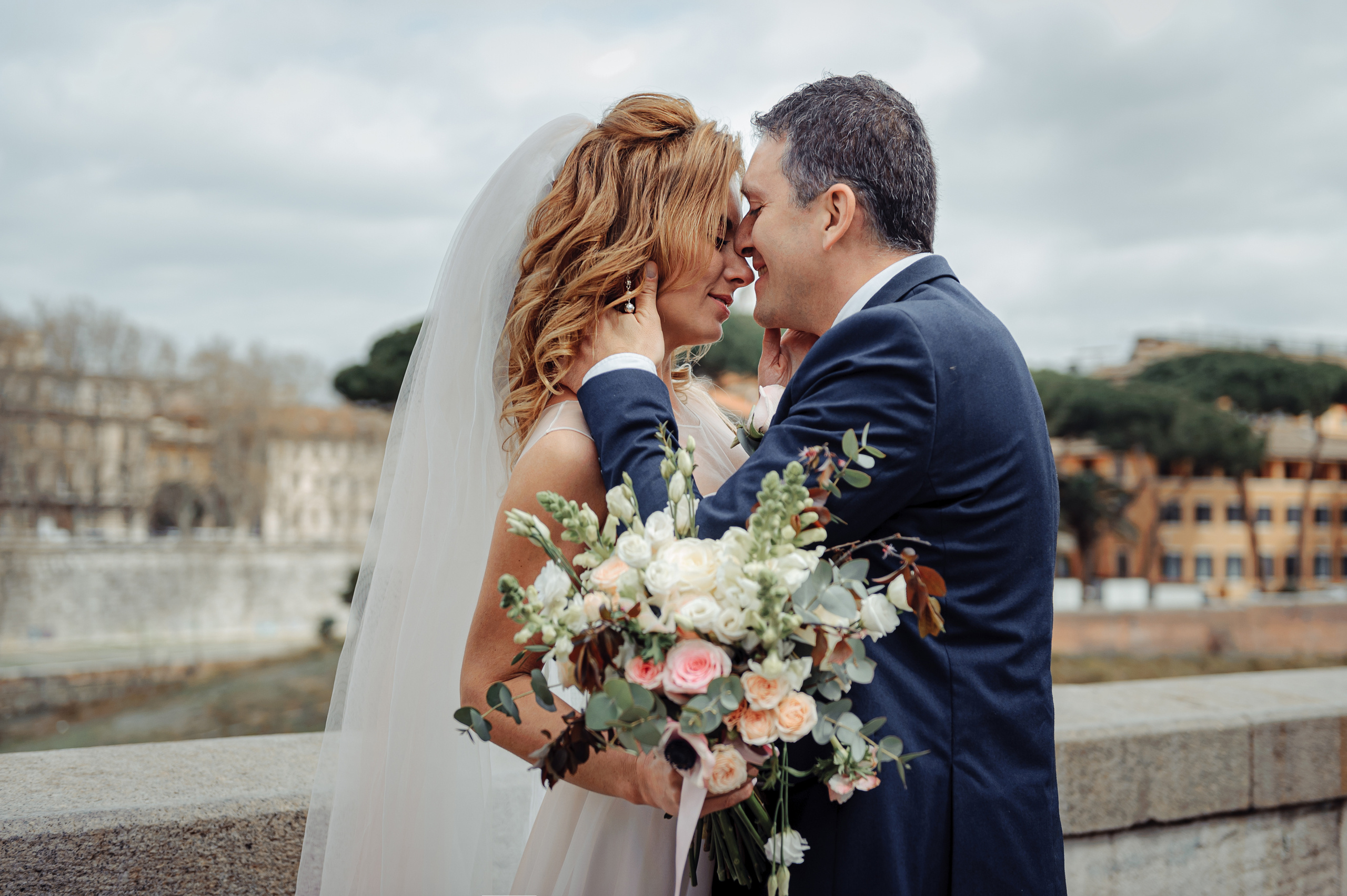 Вместе 30 лет. Годовщина свадьбы в Риме. Италия. Свадебный фотограф в Москве Ульяна Вишнякова