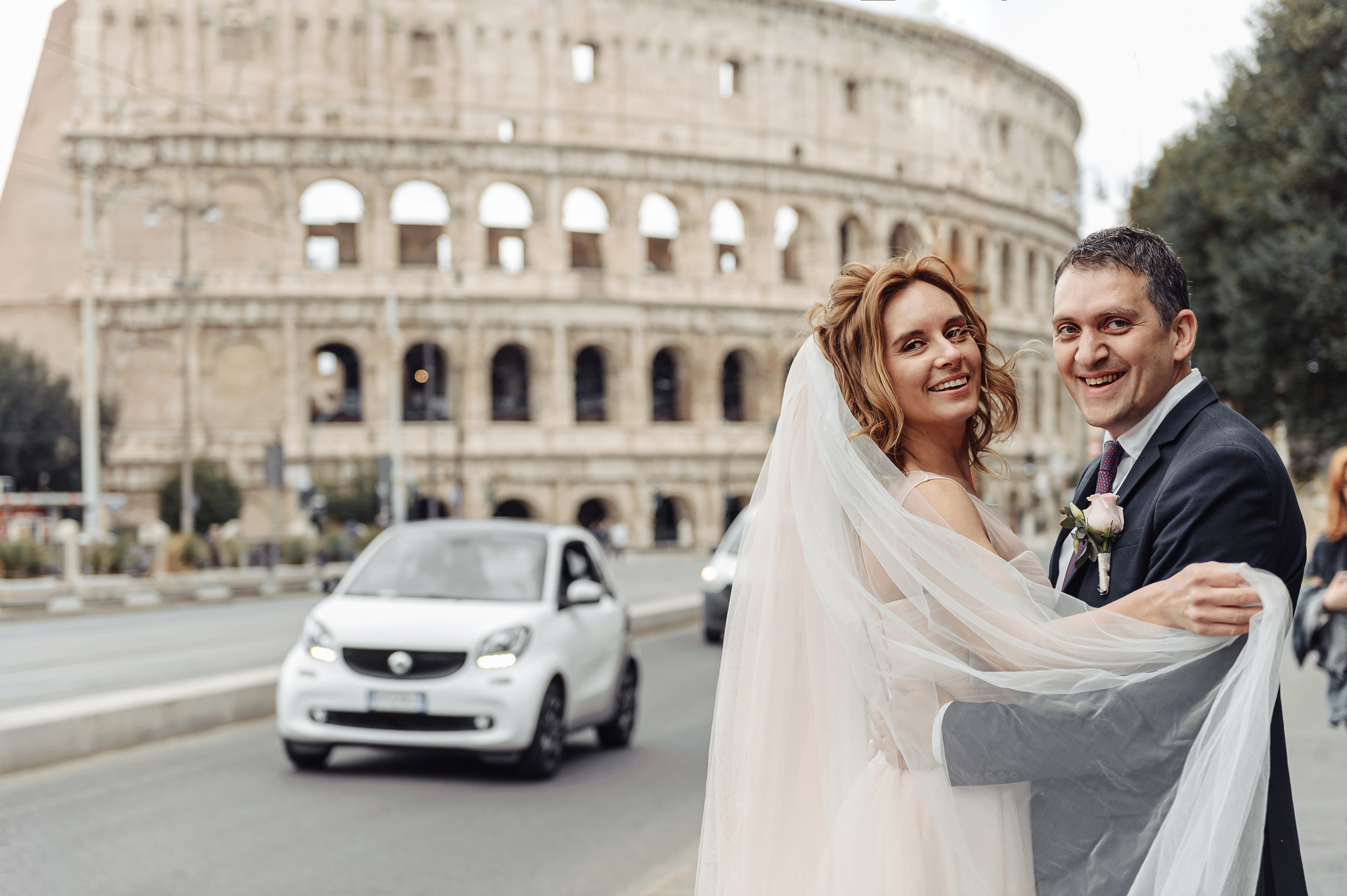 Вместе 30 лет. Годовщина свадьбы в Риме. Италия. Свадебный фотограф в Москве Ульяна Вишнякова