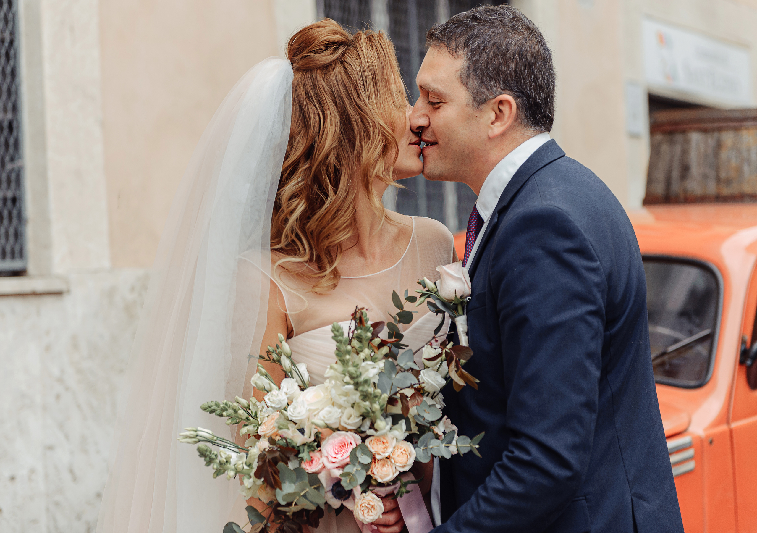 Вместе 30 лет. Годовщина свадьбы в Риме. Италия. Свадебный фотограф в Москве Ульяна Вишнякова