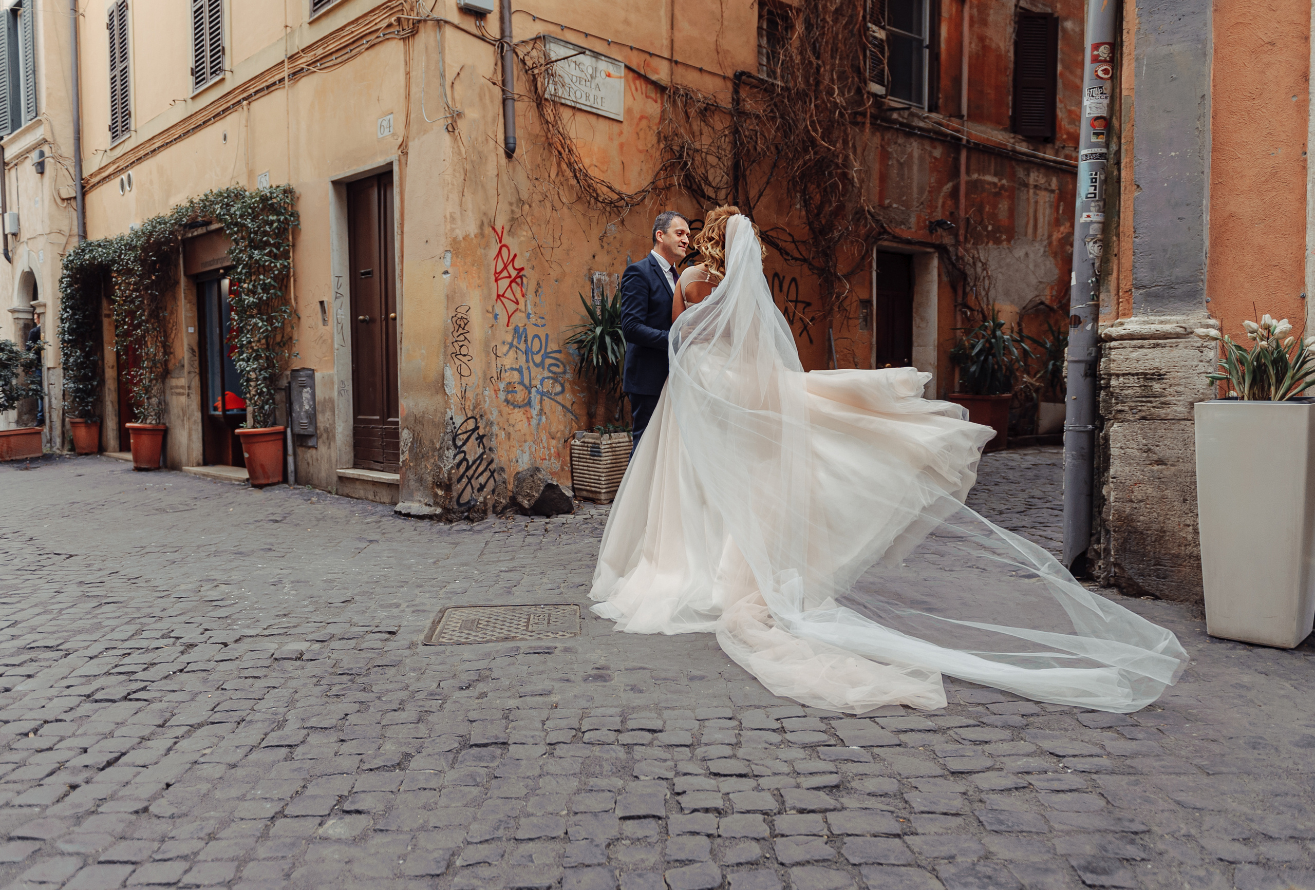 Вместе 30 лет. Годовщина свадьбы в Риме. Италия. Свадебный фотограф в Москве Ульяна Вишнякова