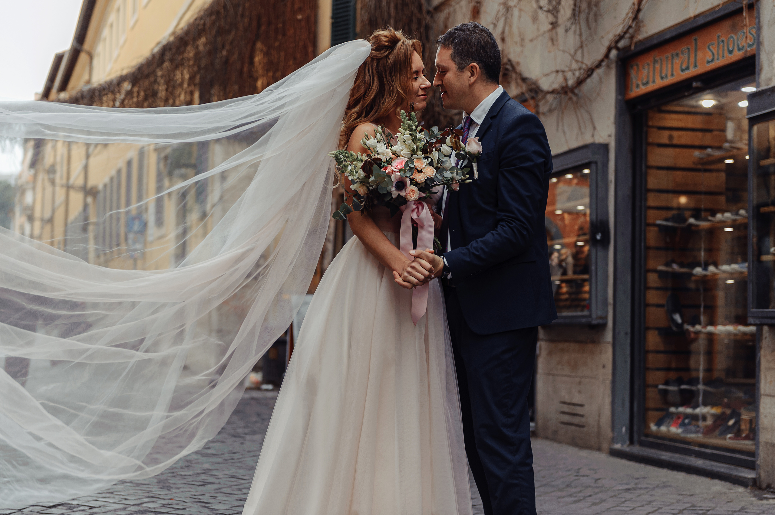 Вместе 30 лет. Годовщина свадьбы в Риме. Италия. Свадебный фотограф в Москве Ульяна Вишнякова