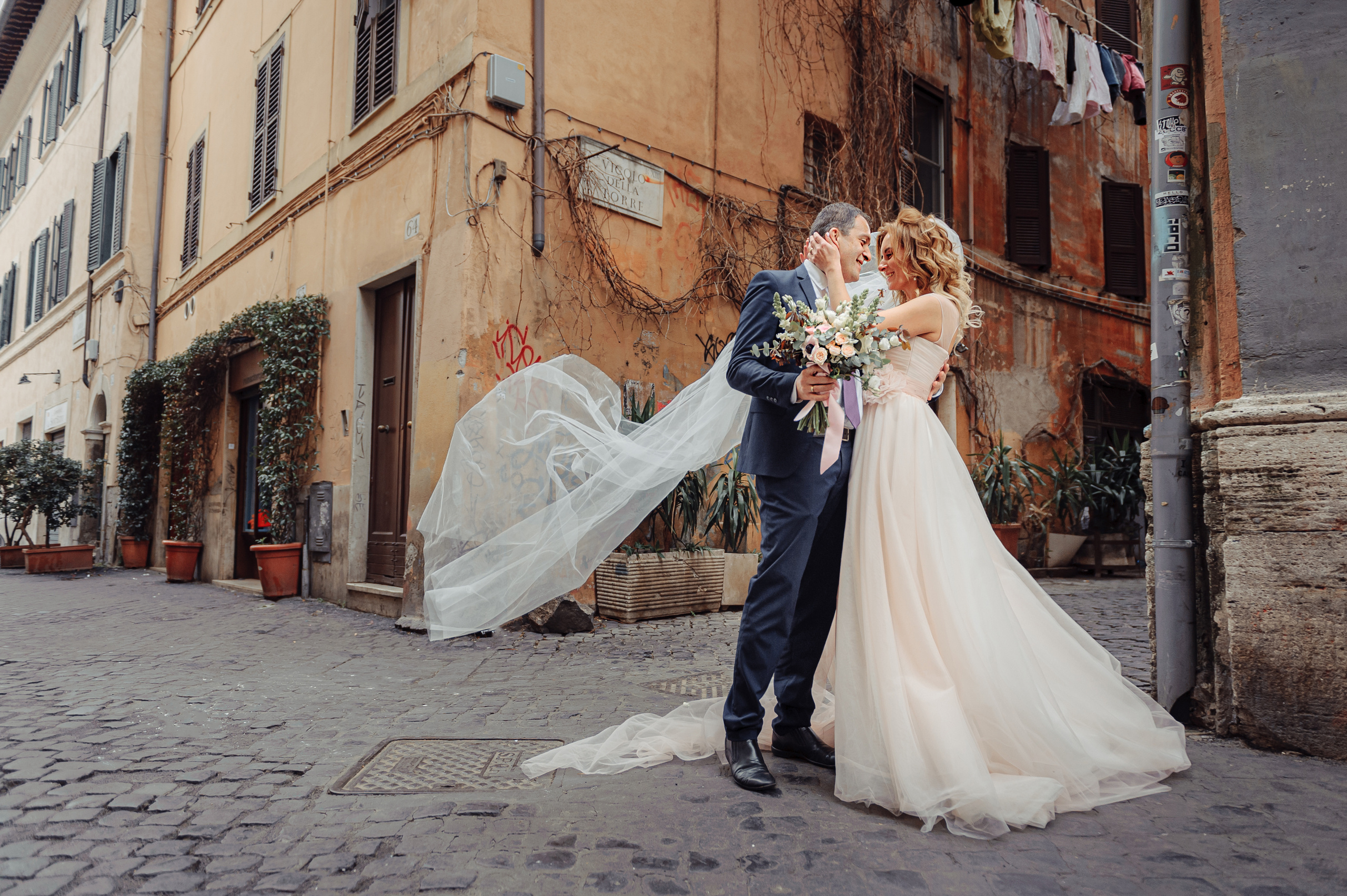 Вместе 30 лет. Годовщина свадьбы в Риме. Италия. Свадебный фотограф в Москве Ульяна Вишнякова