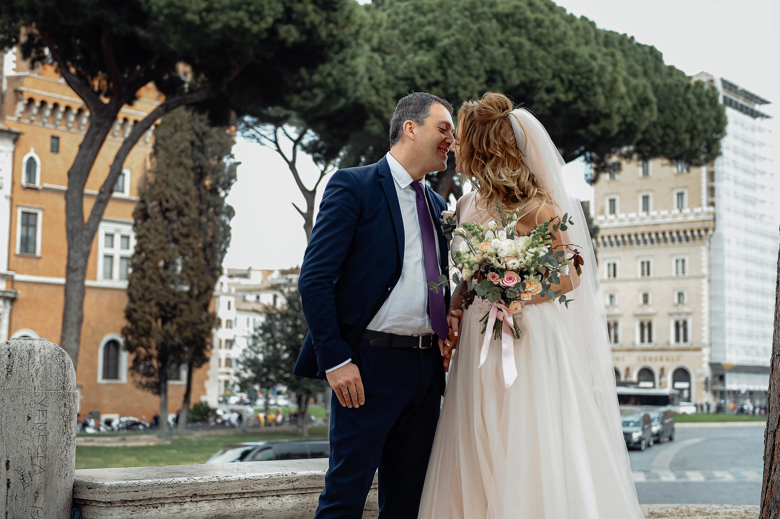 Вместе 30 лет. Годовщина свадьбы в Риме. Италия. Свадебный фотограф в Москве Ульяна Вишнякова