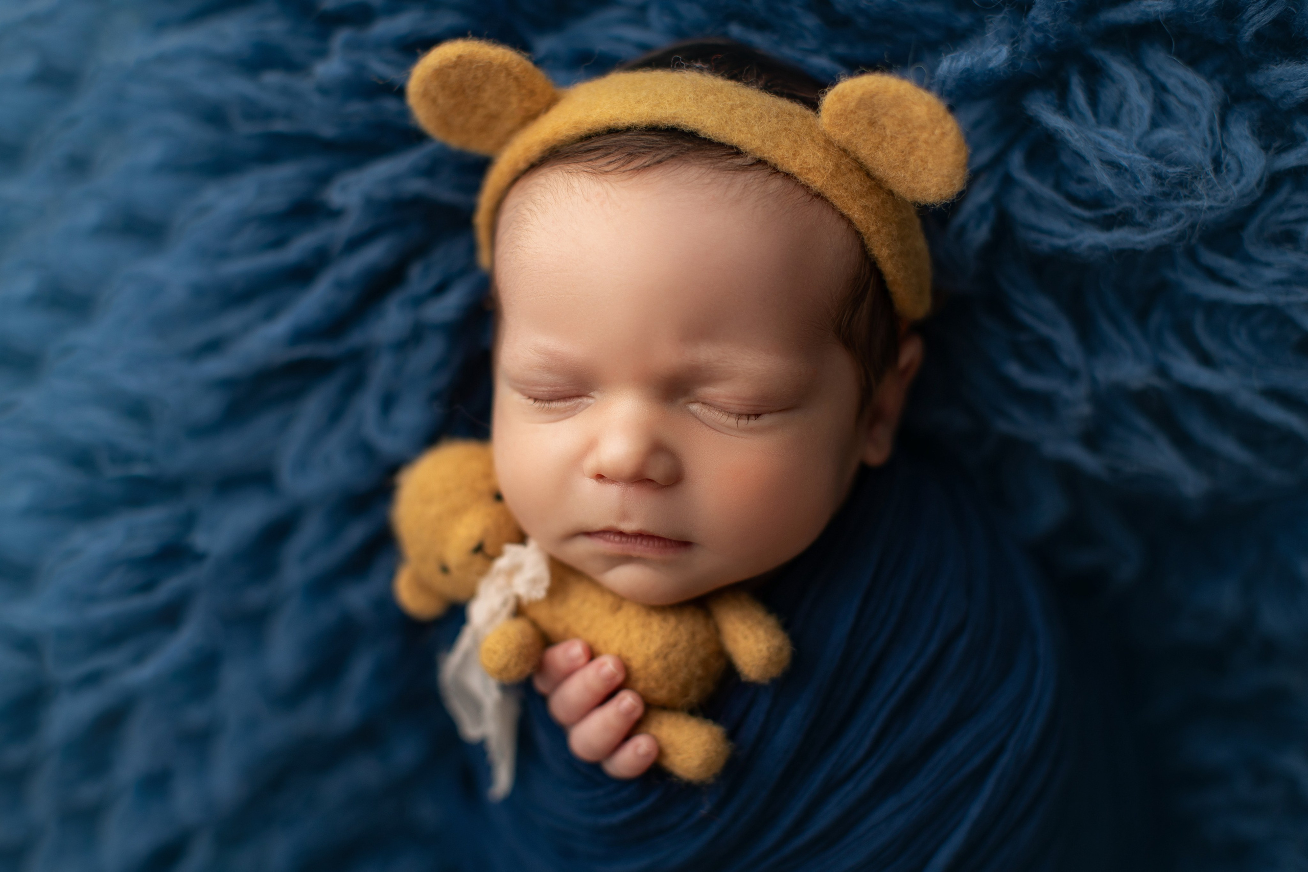 Deep blue. Фотограф новорожденных, семейный фотограф в Санкт-Петербурге