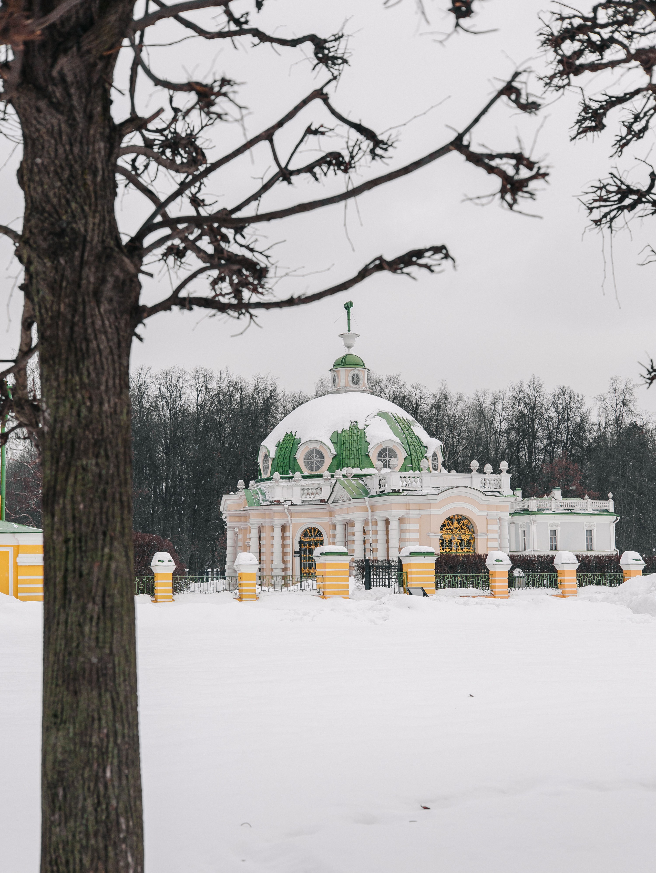 Фотоотчет с экскурсии в музей-заповедник «Кусково». Свадебный и репортажный фотограф в Москве