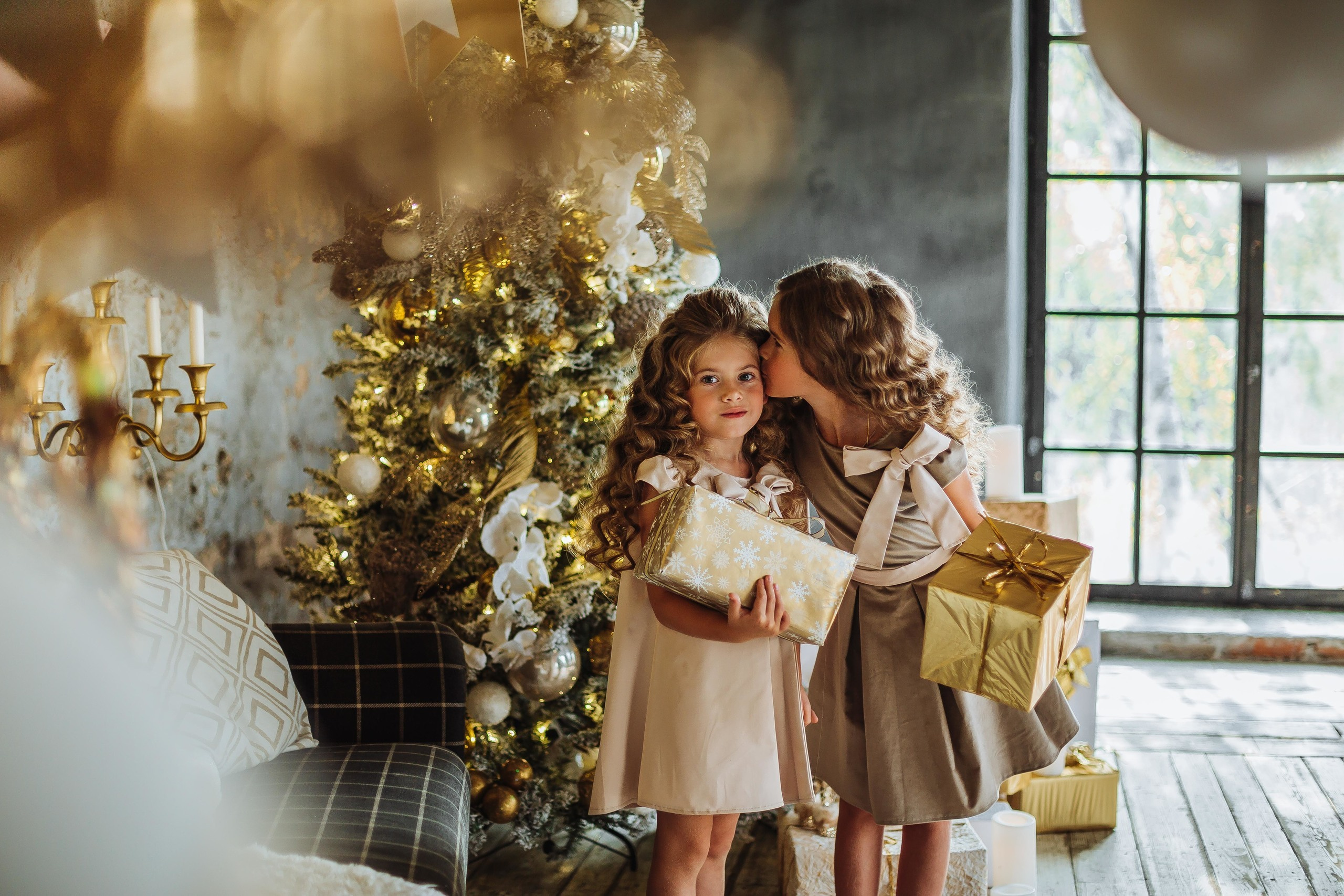 Новогодняя фотосессия в Москве, Фотограф Ольга Шевелёва