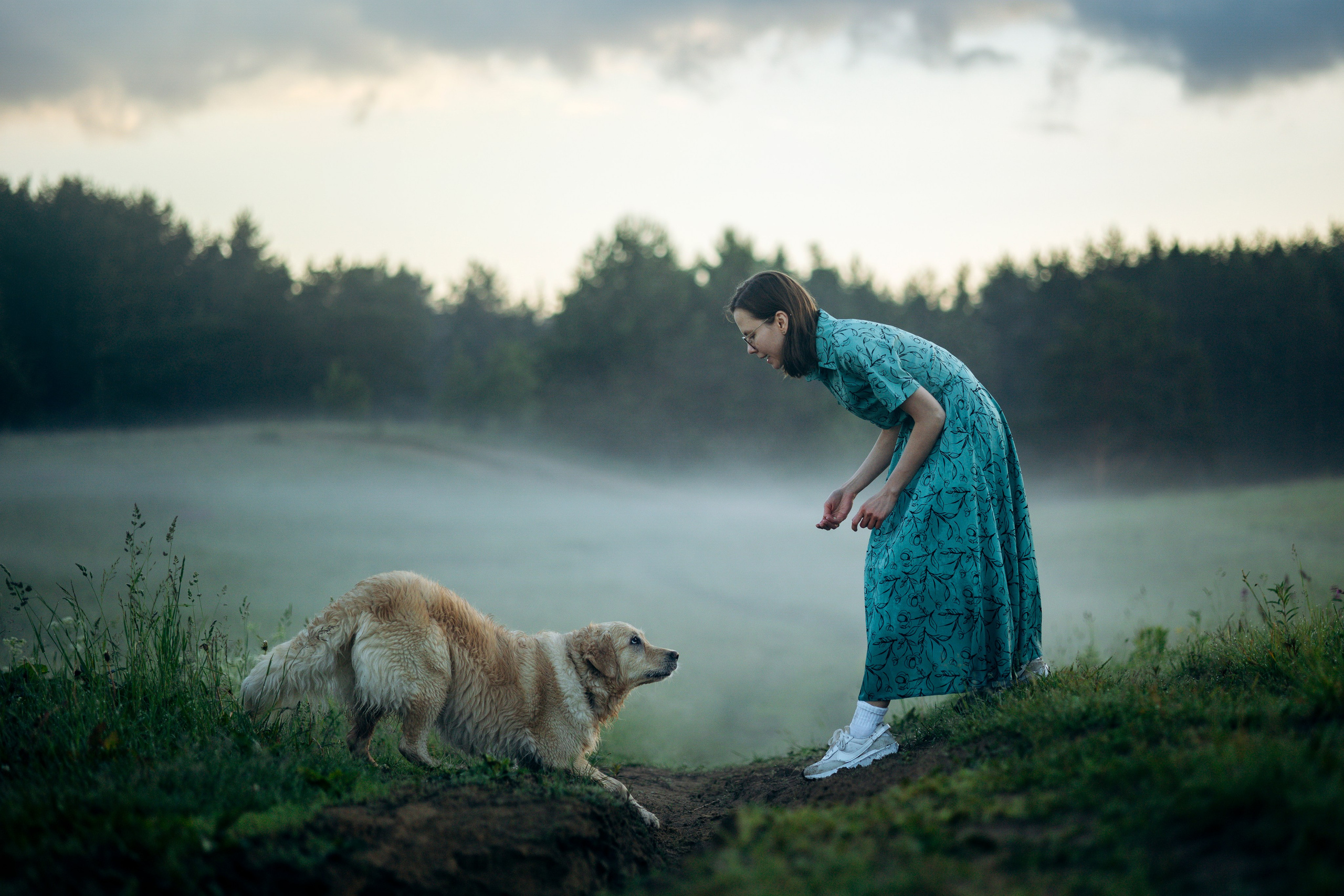 Юля и Руби. Фотограф — Анималист | Санкт-Петербург
