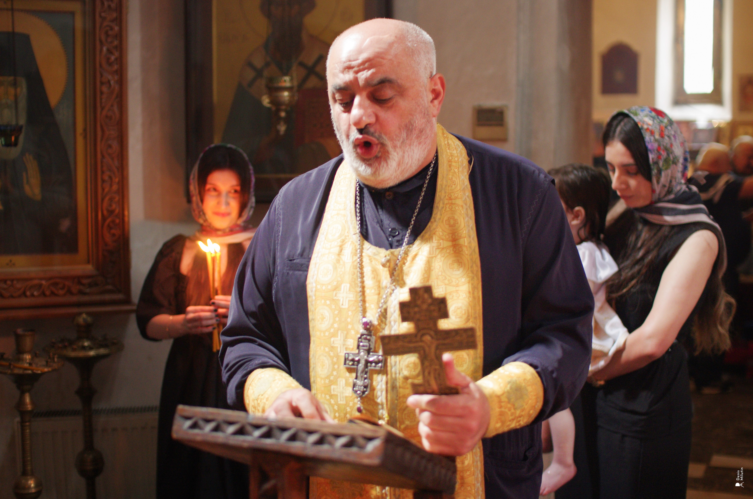 Крещение Сенаки. Портретный фотограф Денис Милютин