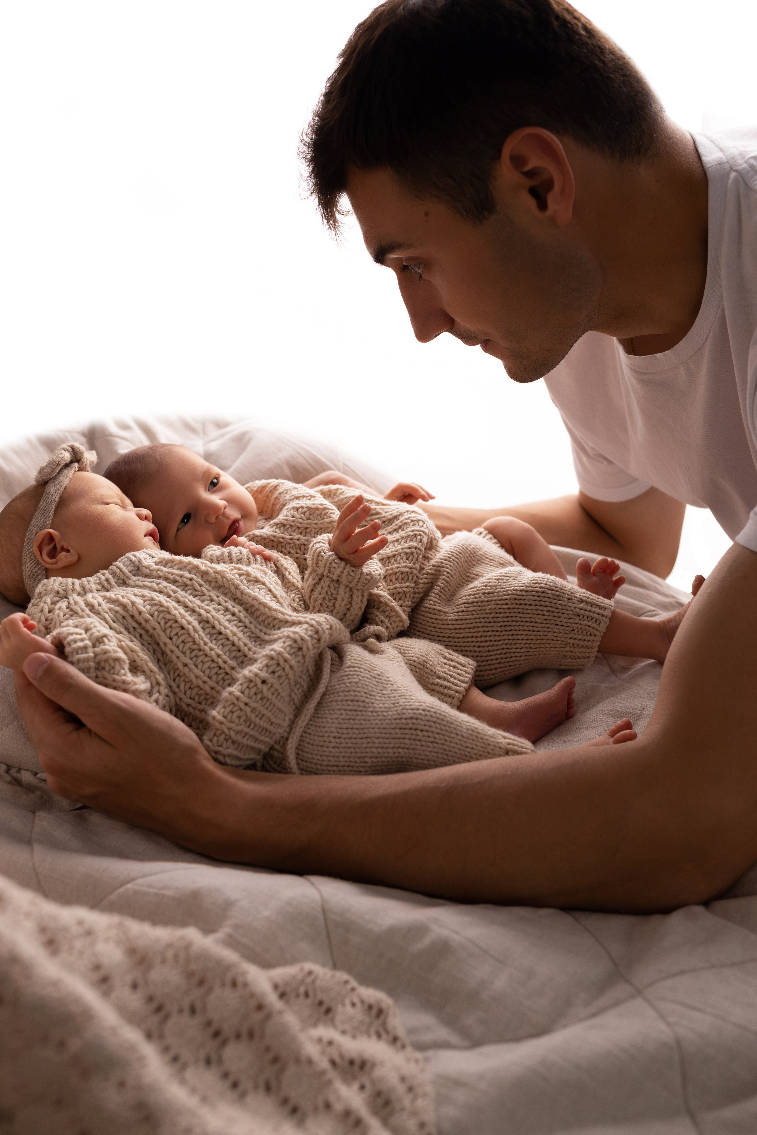 Newborn съемка в стиле Лайф. Фотограф новорожденных малышей в Омске и Омской области Эльвира Камаева