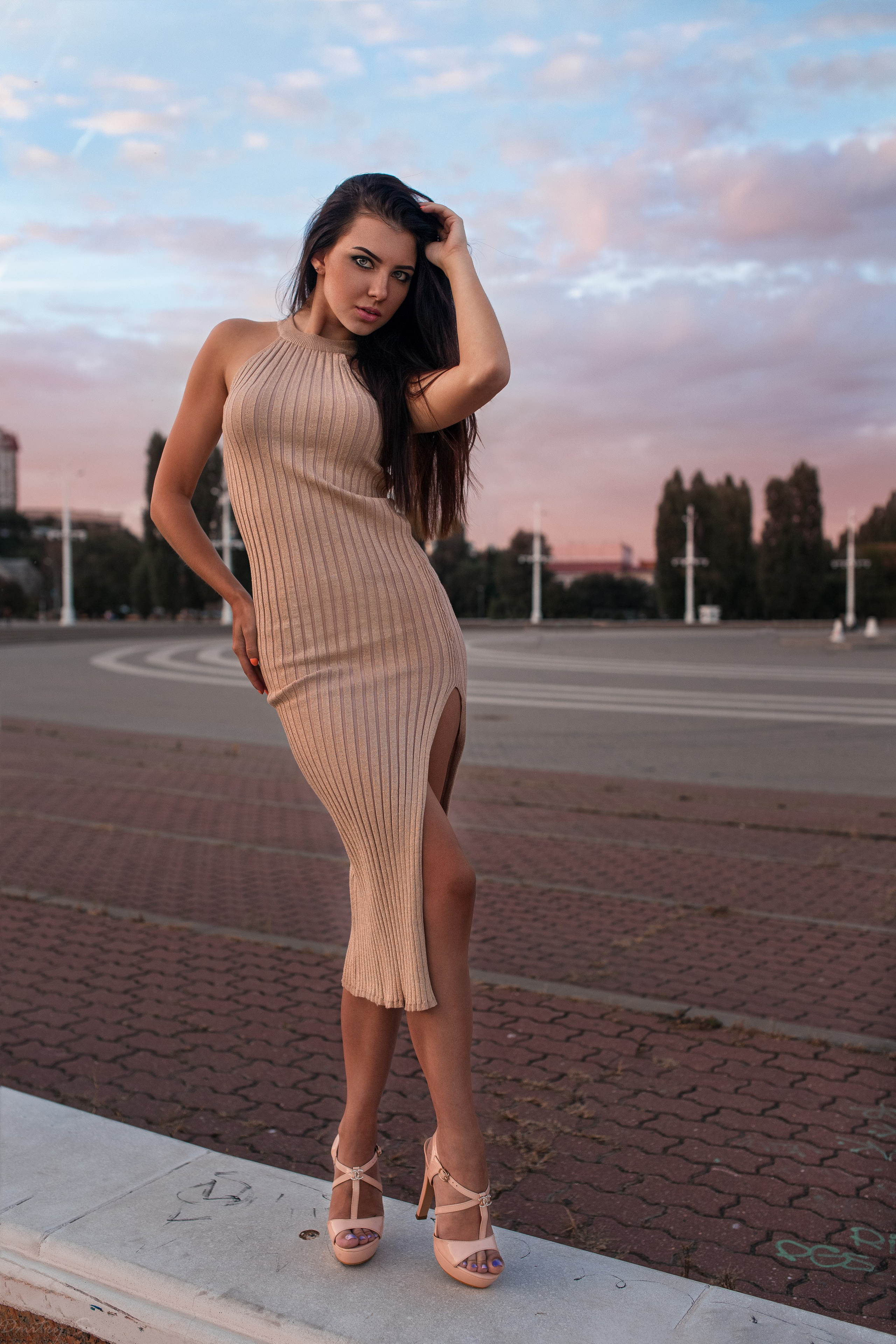 Фотосессия с Кристиной в яхт-клубе и на набережной в Воронеже в формате для «себя»