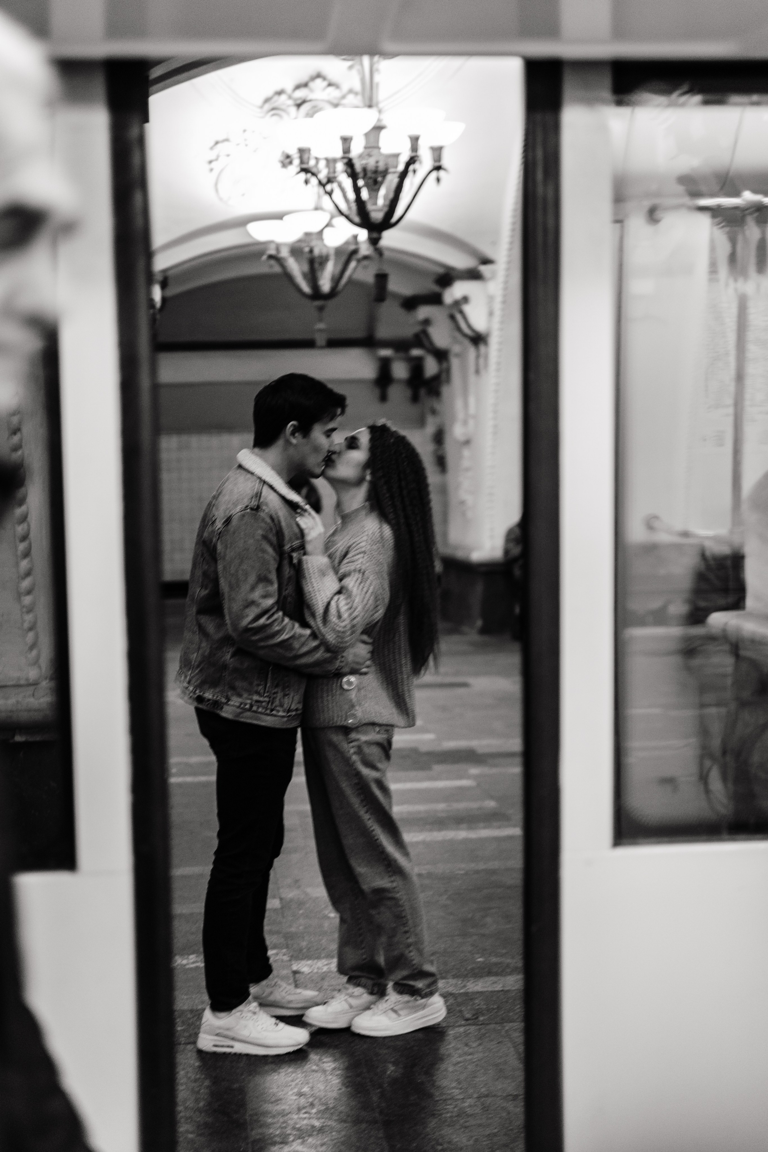 Любовь в ритме метро. Photographer Victoria Slavnova
