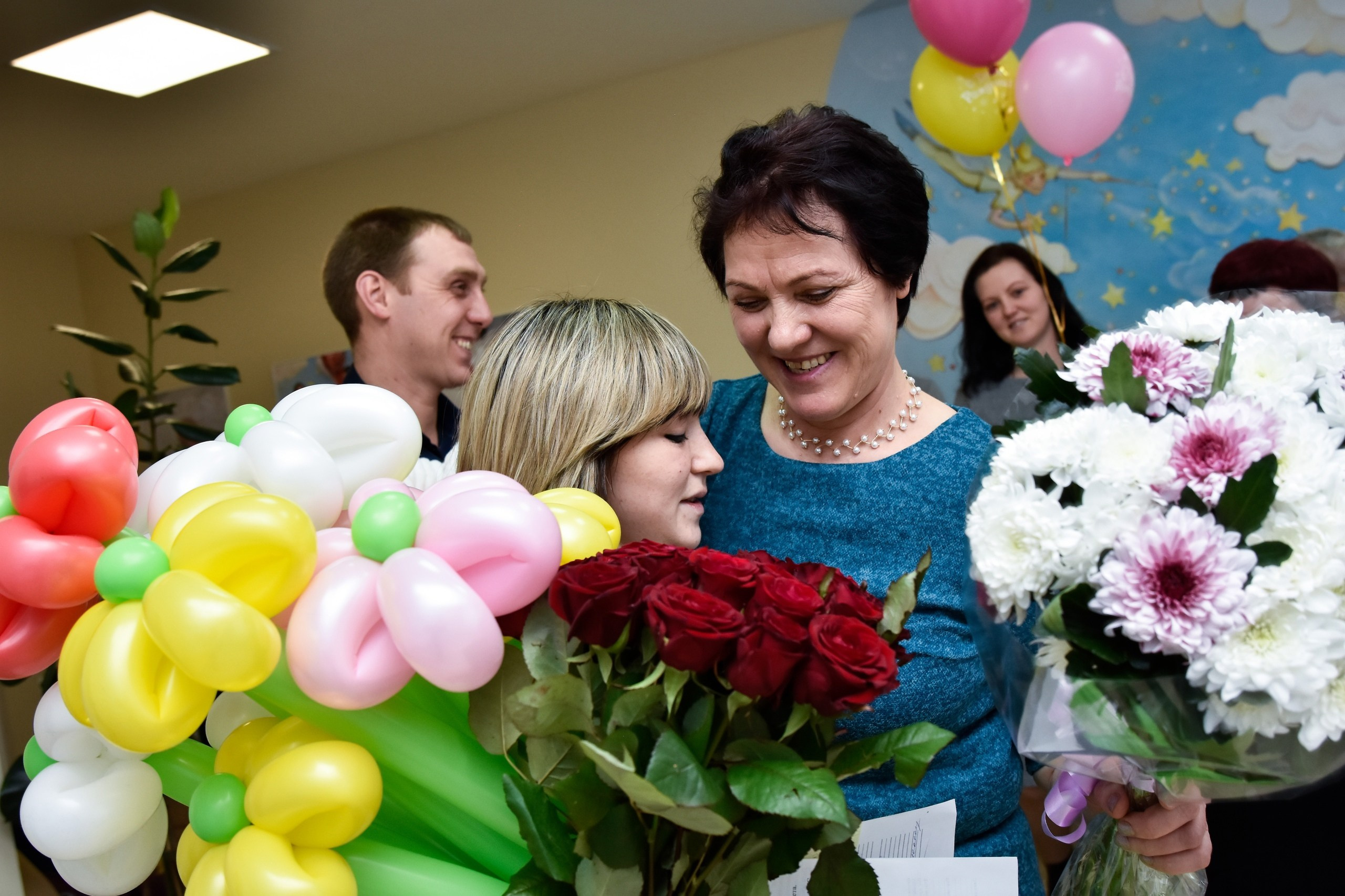 Фотосессия выписки из роддома в Самаре