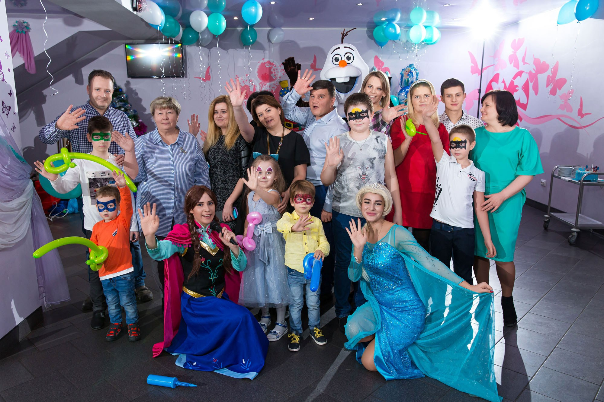 Детские праздники или дни рождения. Фотограф в Москве Валерий Боцман